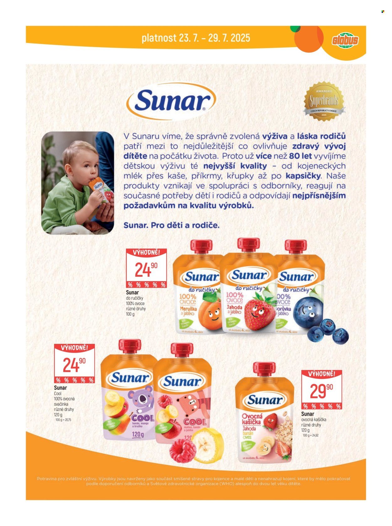 GLOBUS leták - Od středy 23.7.2025 (2025-07-23 - 2025-07-29)
