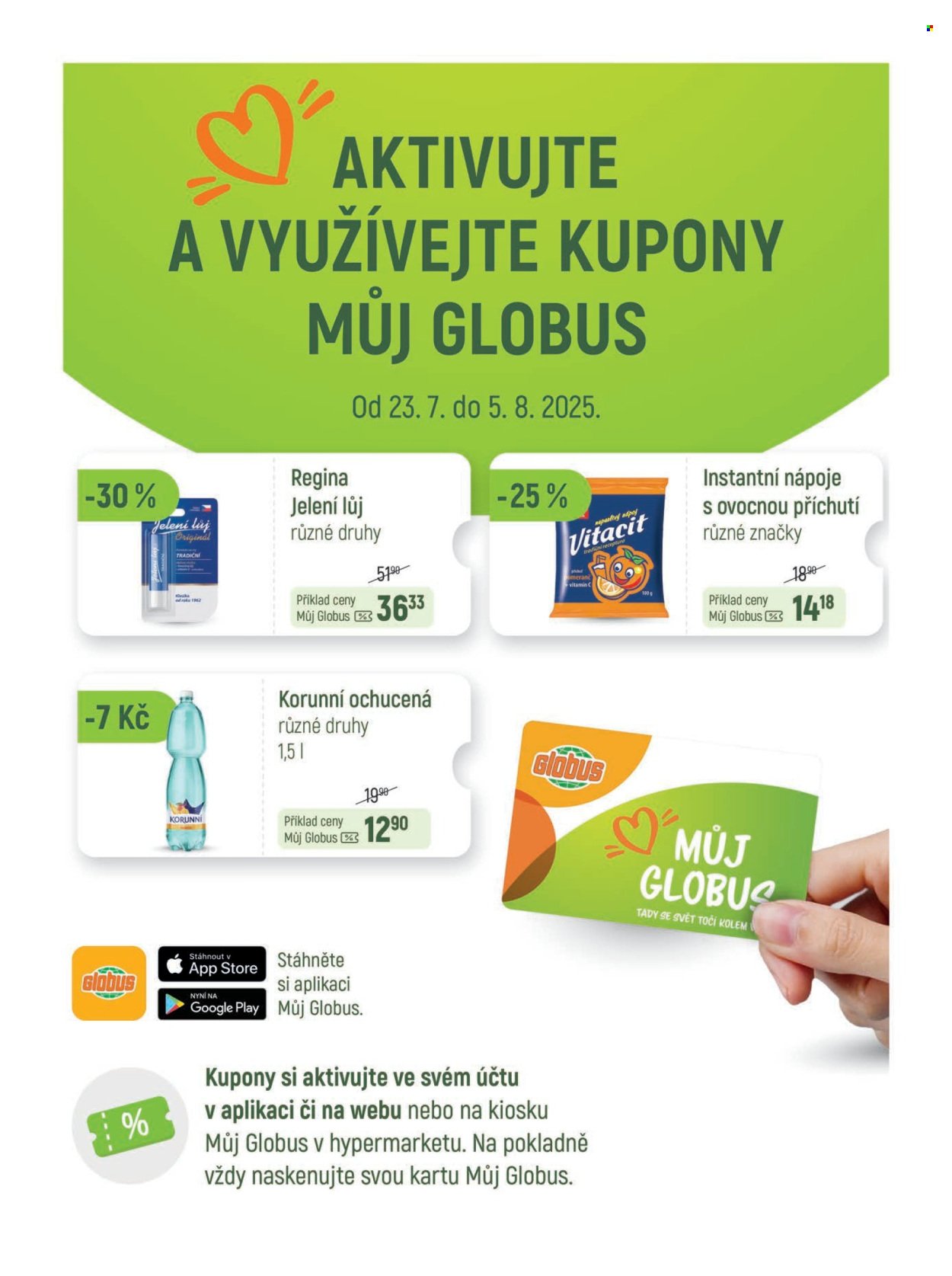 GLOBUS leták - Od středy 23.7.2025 (2025-07-23 - 2025-07-29)