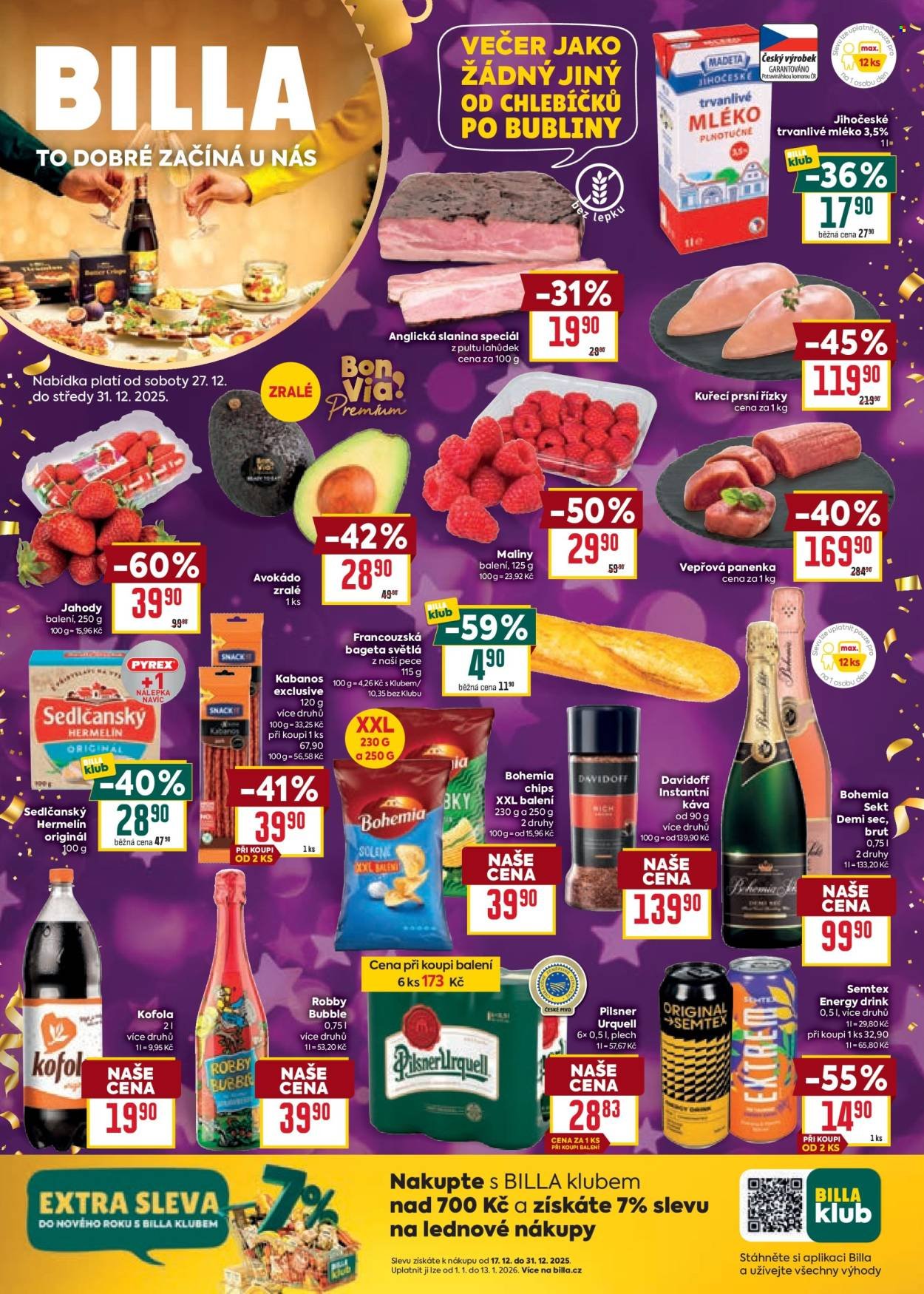 BILLA leták - Malý leták (2025-12-27 - 2025-12-31)