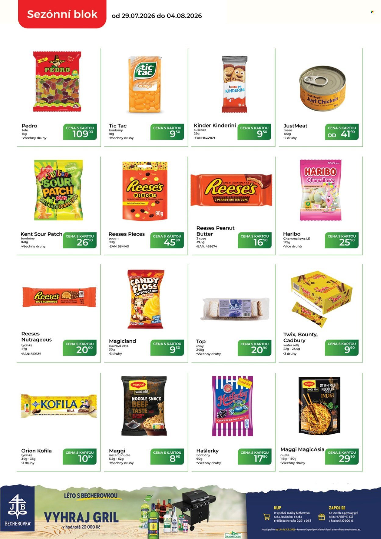 TAMDA FOODS leták - Od středy 29.7.2026