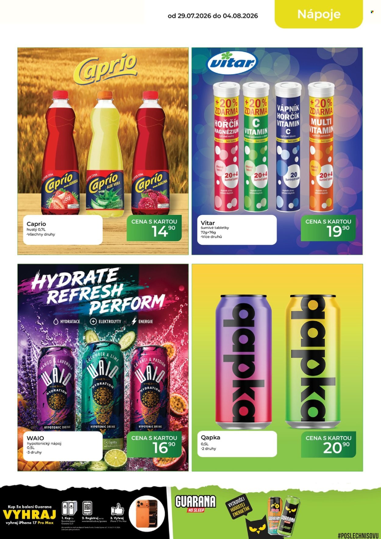 TAMDA FOODS leták - Od středy 29.7.2026