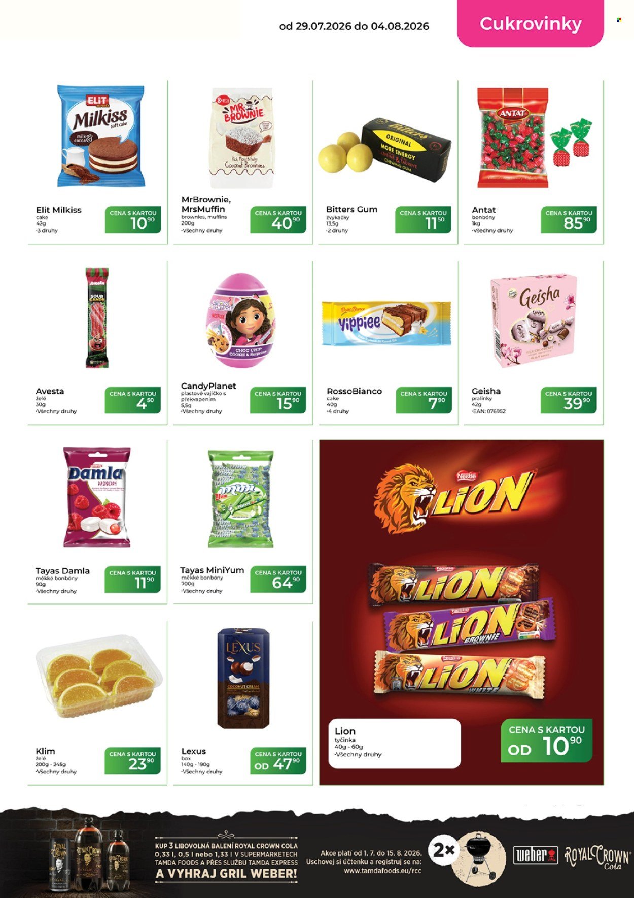 TAMDA FOODS leták - Od středy 29.7.2026