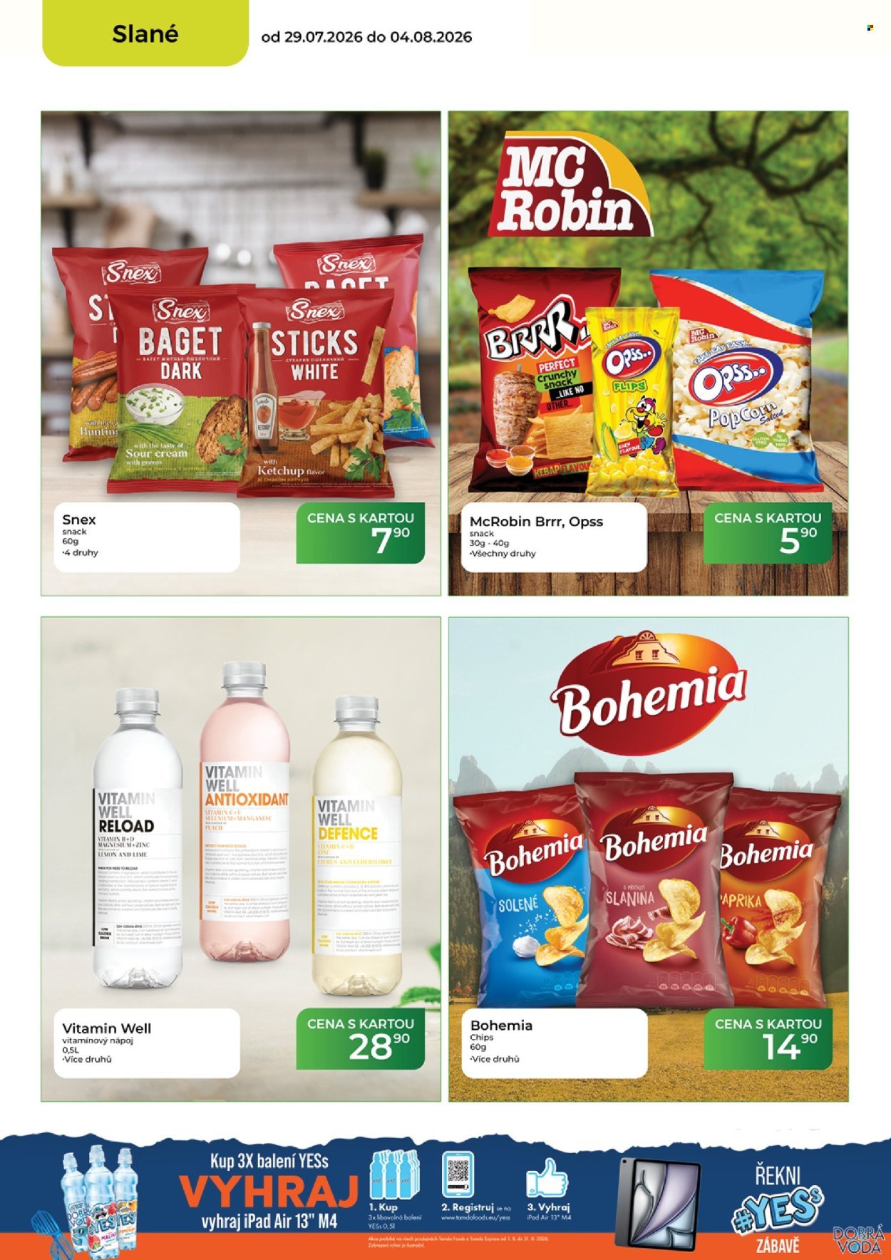 TAMDA FOODS leták - Od středy 29.7.2026