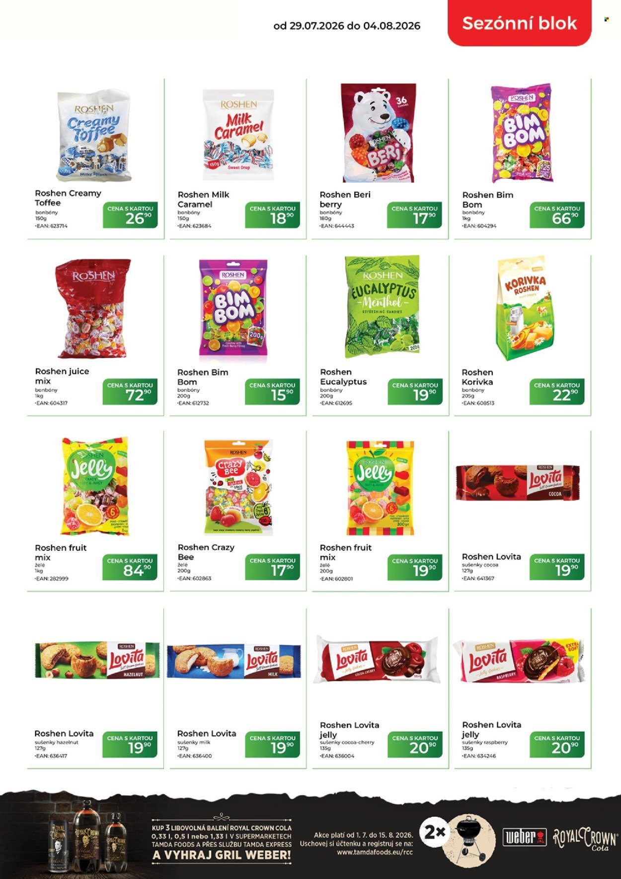 TAMDA FOODS leták - Od středy 29.7.2026
