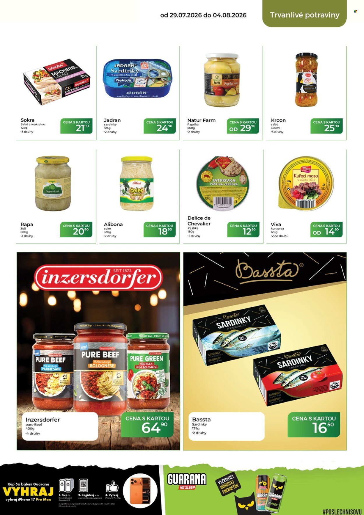 TAMDA FOODS leták - Od středy 29.7.2026