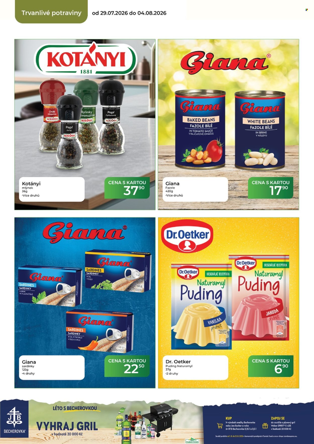 TAMDA FOODS leták - Od středy 29.7.2026