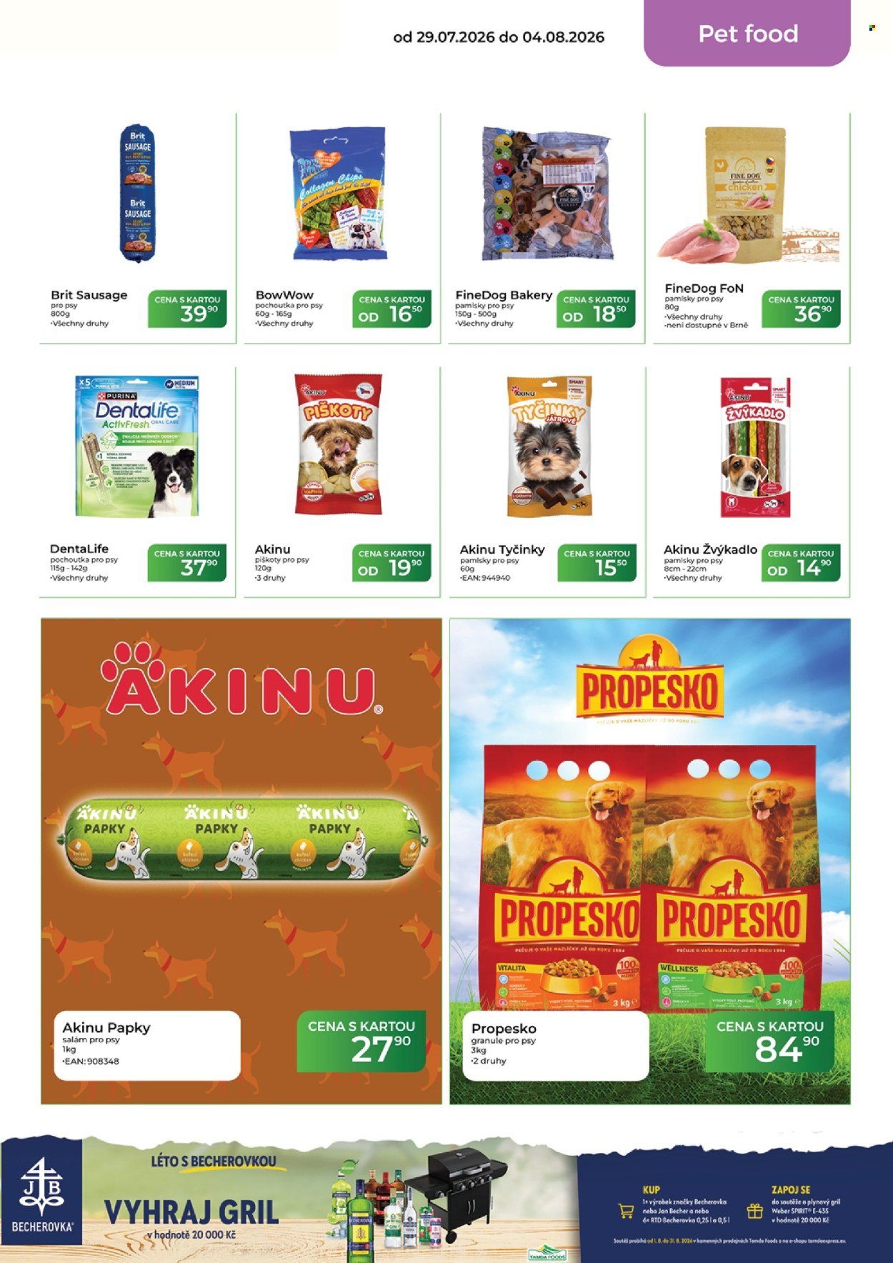 TAMDA FOODS leták - Od středy 29.7.2026