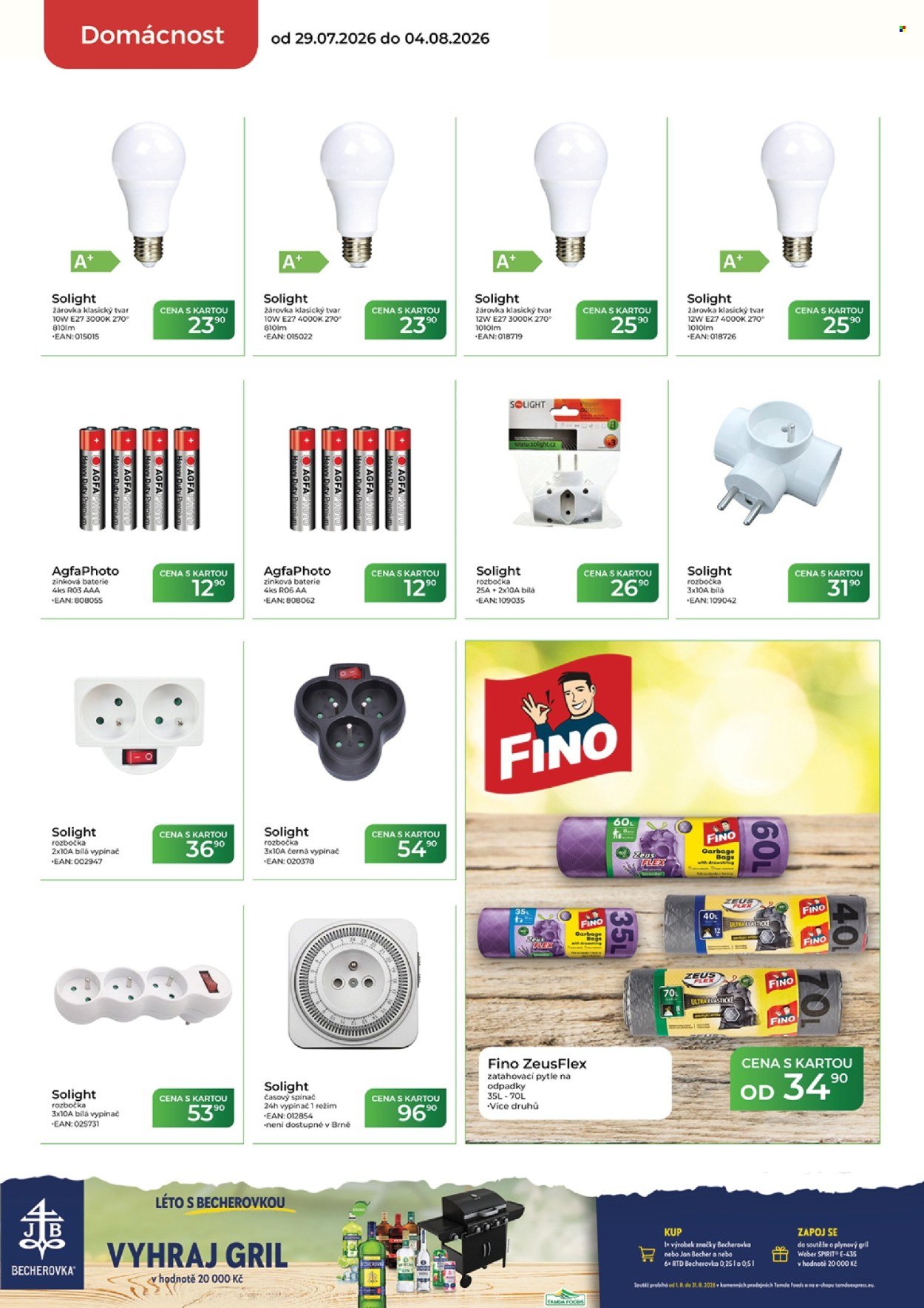 TAMDA FOODS leták - Od středy 29.7.2026