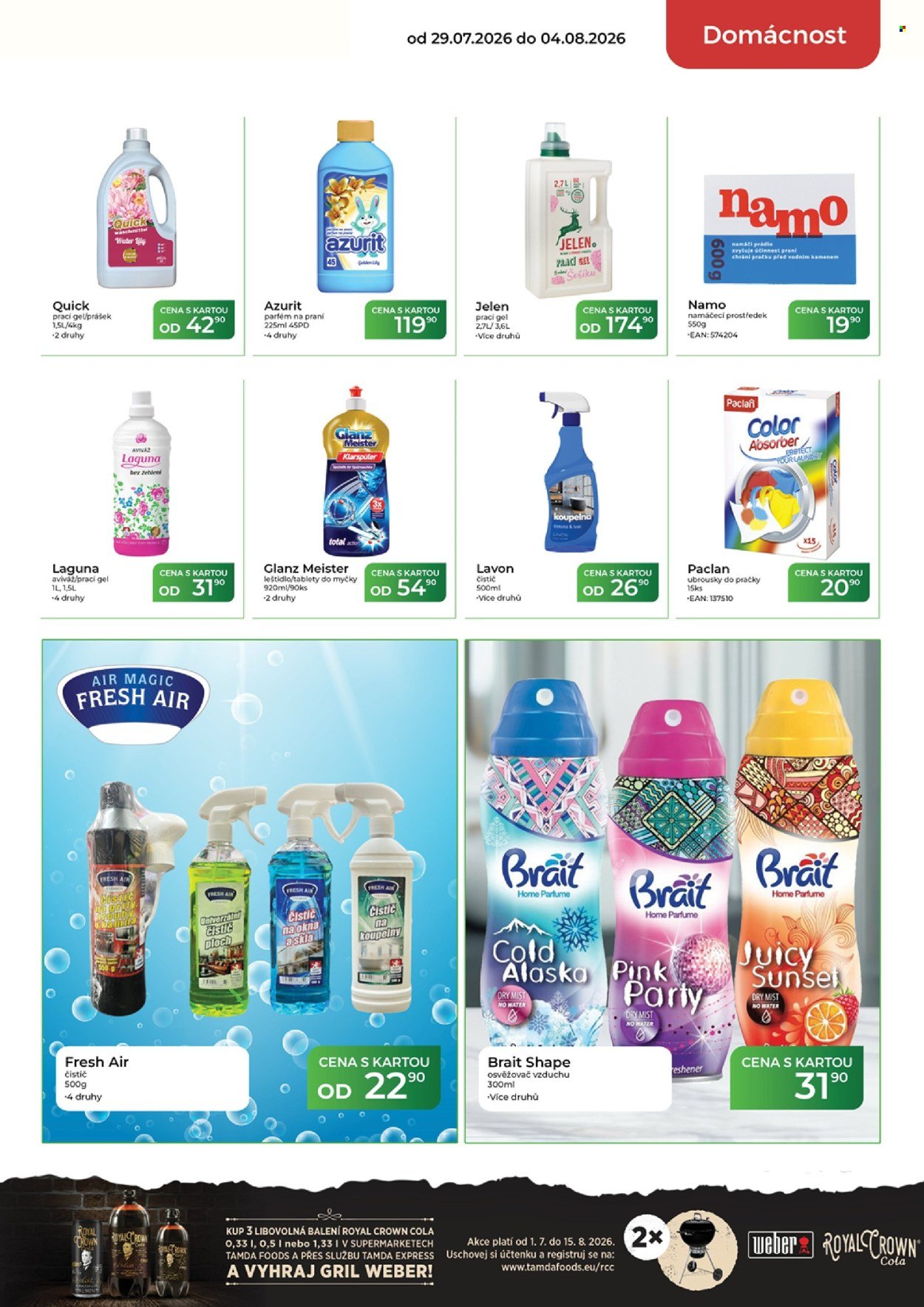 TAMDA FOODS leták - Od středy 29.7.2026