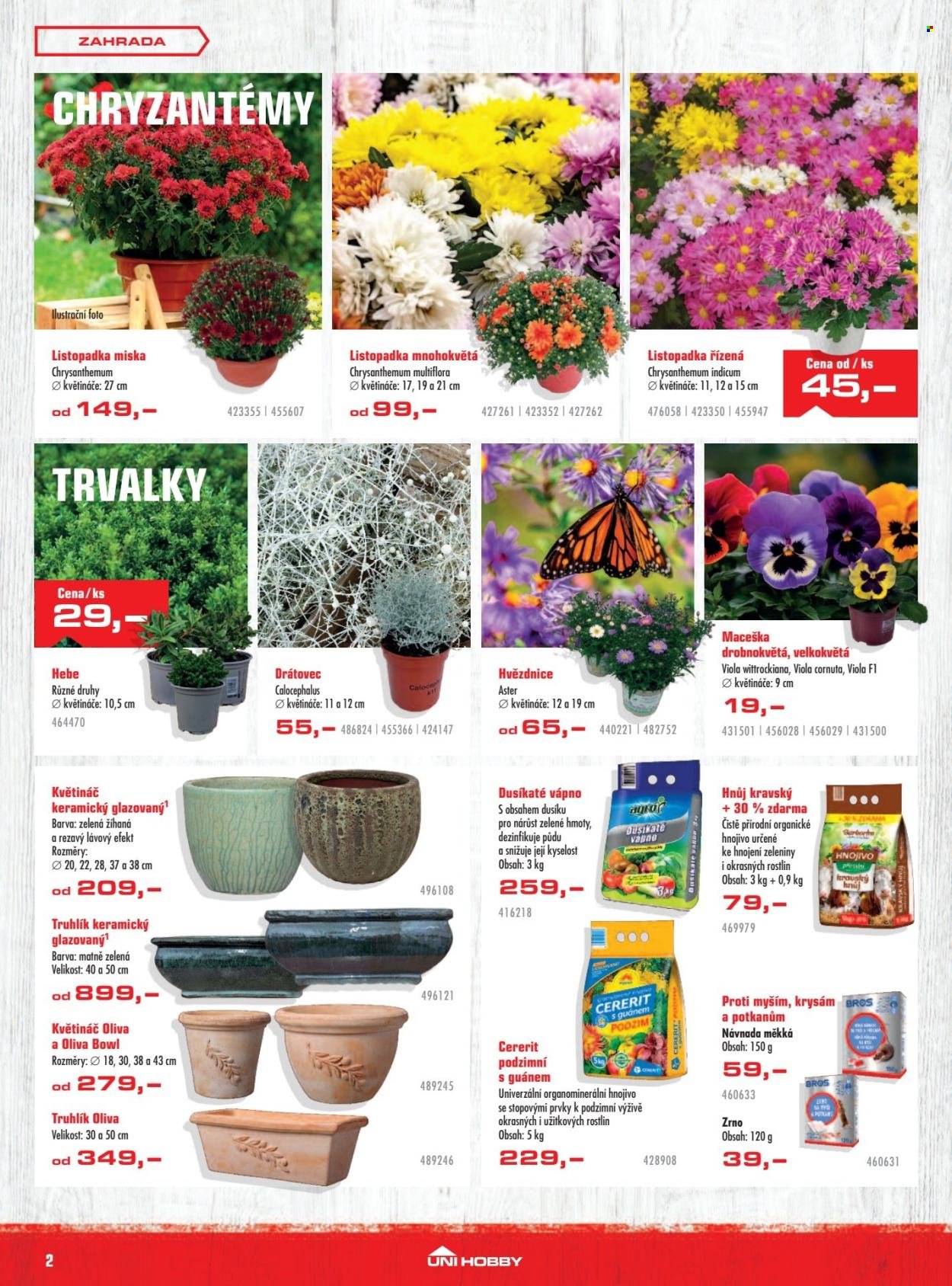 UNI HOBBY leták - Kdo mulčuje, nepleje