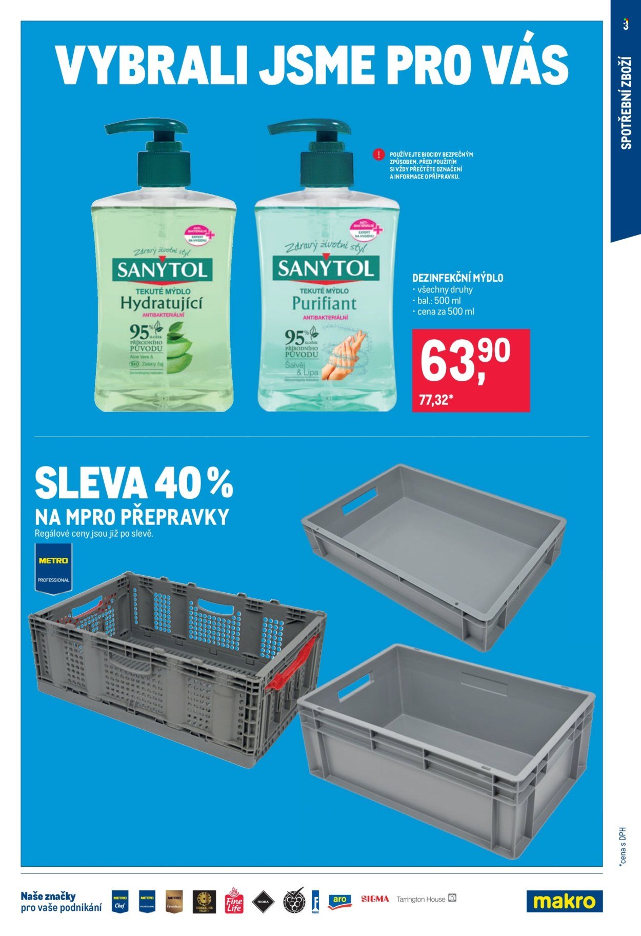 MAKRO leták - Nepotravinové zboží