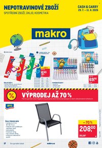 MAKRO leták - Nepotravinové zboží