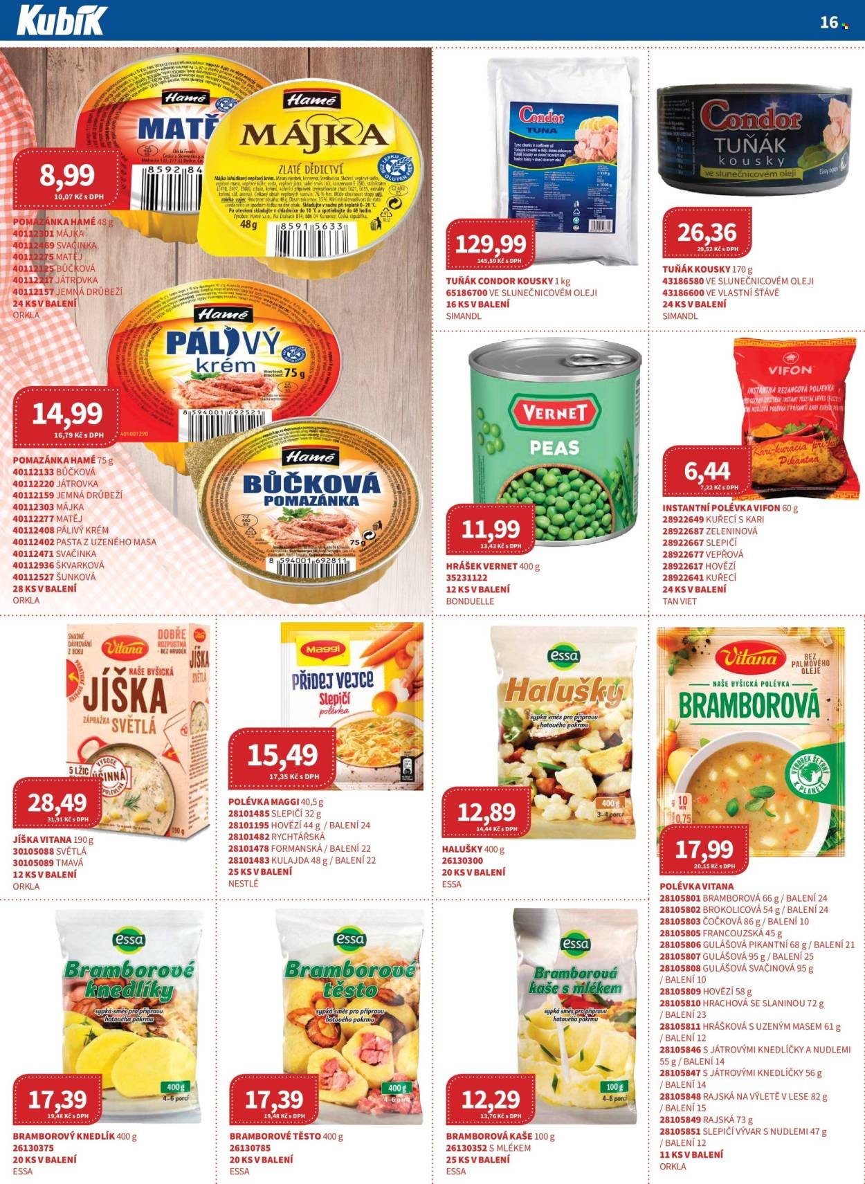 KUBÍK leták - Od středy 1.4.2026 (2026-04-01 - 2026-04-30)