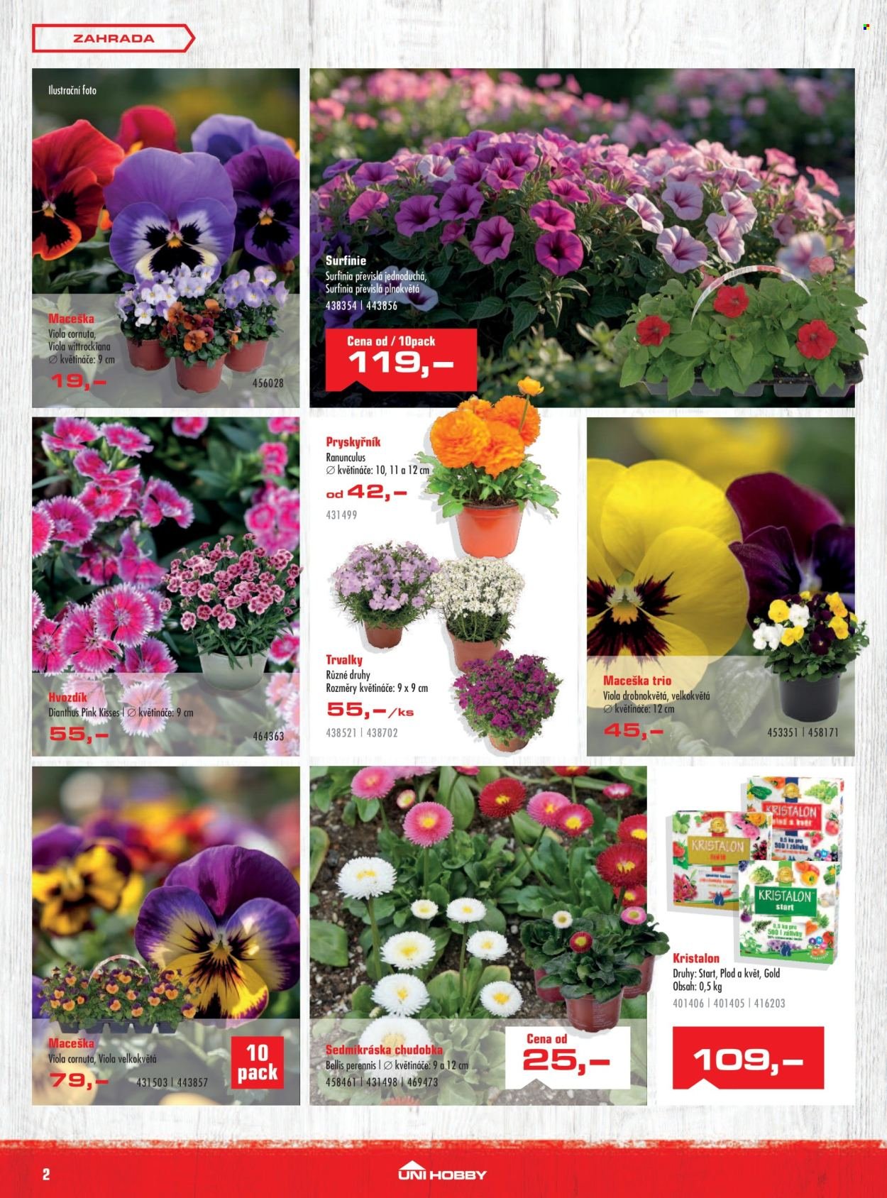 UNI HOBBY leták - Ber to ať to roste (2026-03-05 - 2026-03-29)