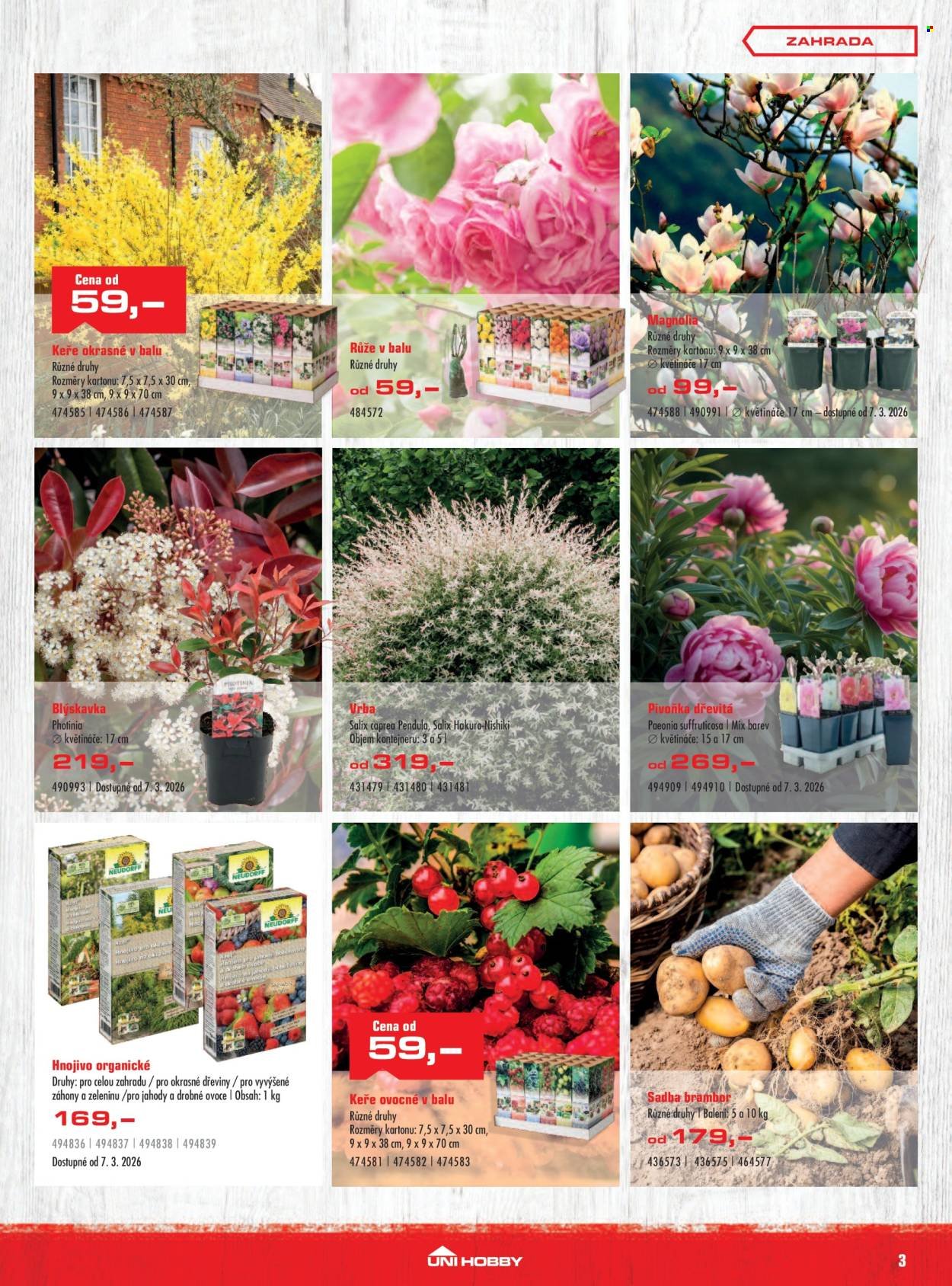 UNI HOBBY leták - Ber to ať to roste (2026-03-05 - 2026-03-29)