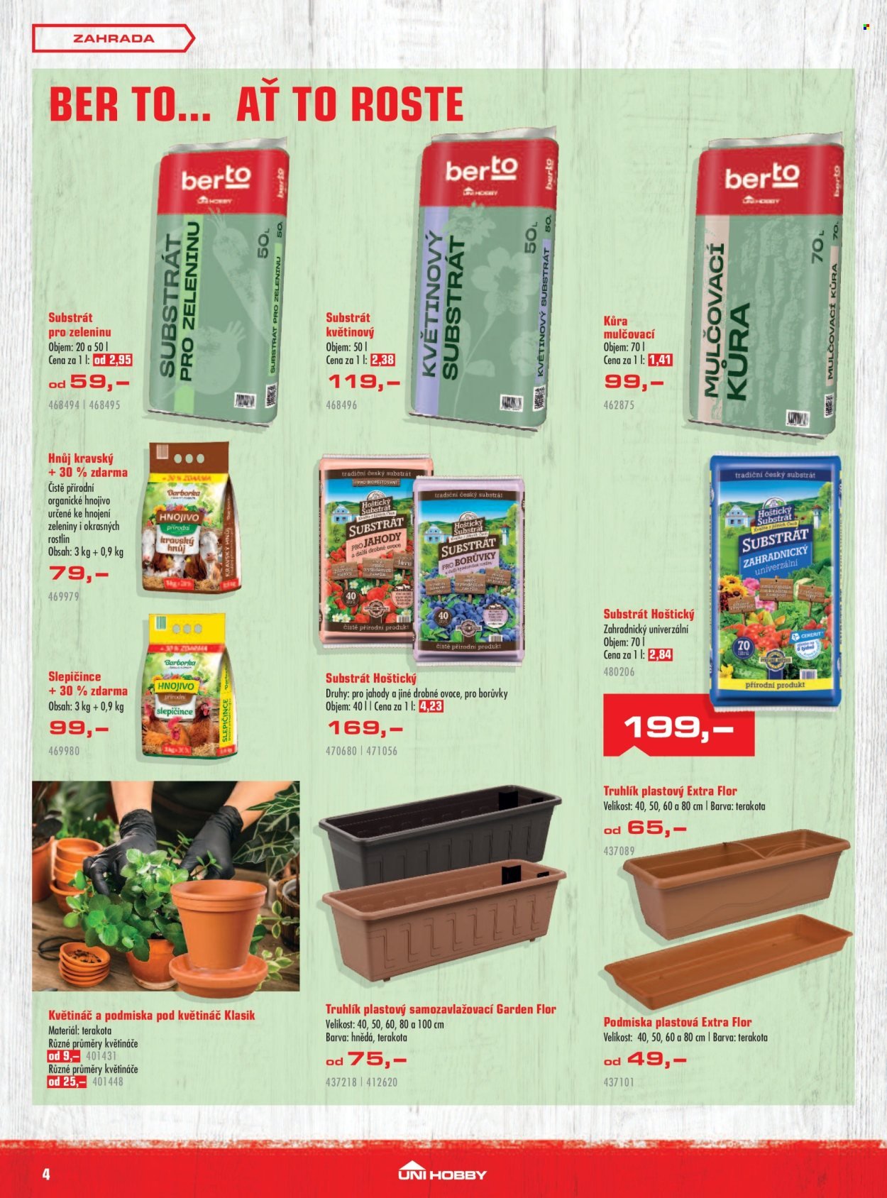 UNI HOBBY leták - Ber to ať to roste (2026-03-05 - 2026-03-29)