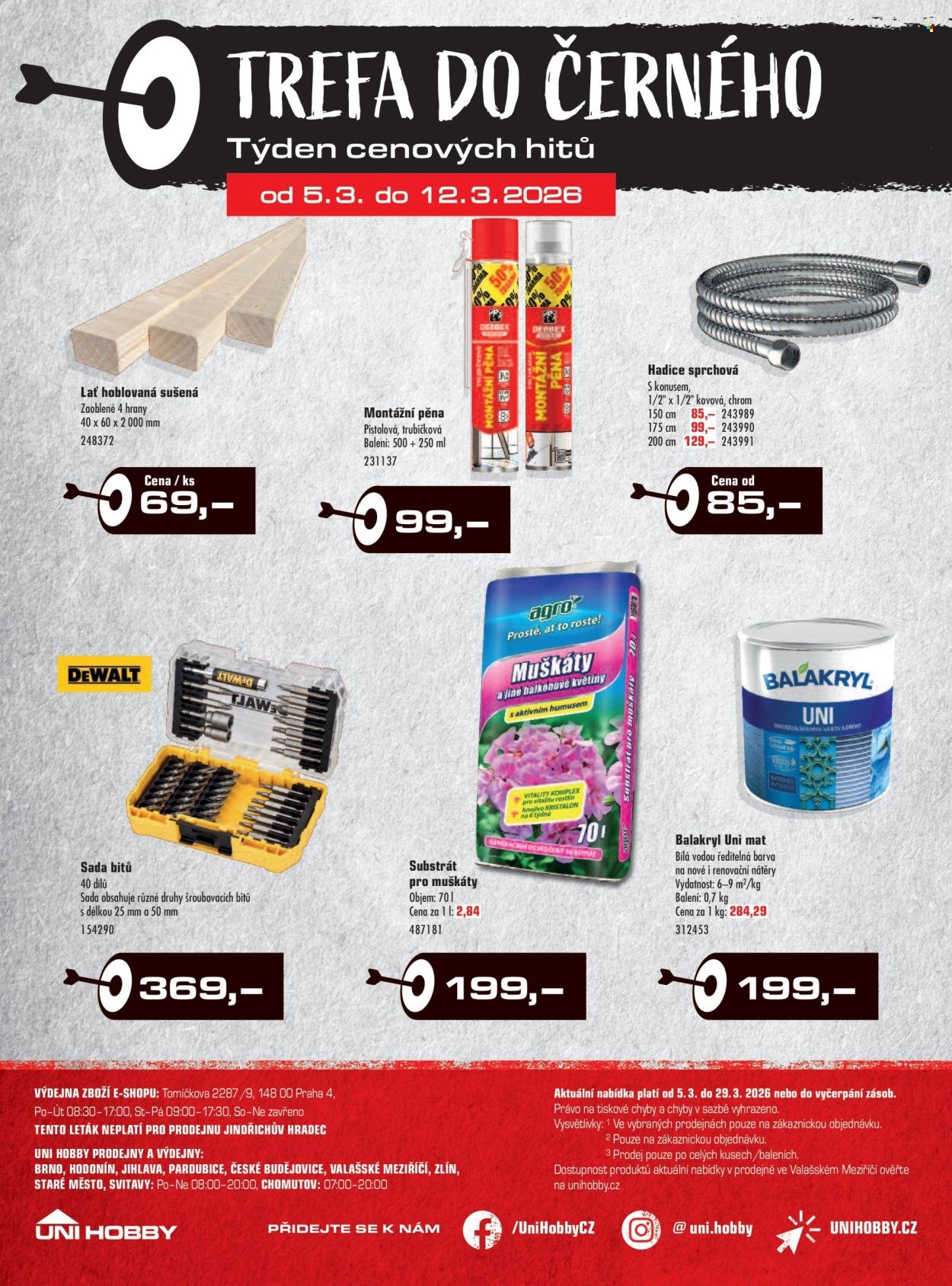 UNI HOBBY leták - Ber to ať to roste (2026-03-05 - 2026-03-29)