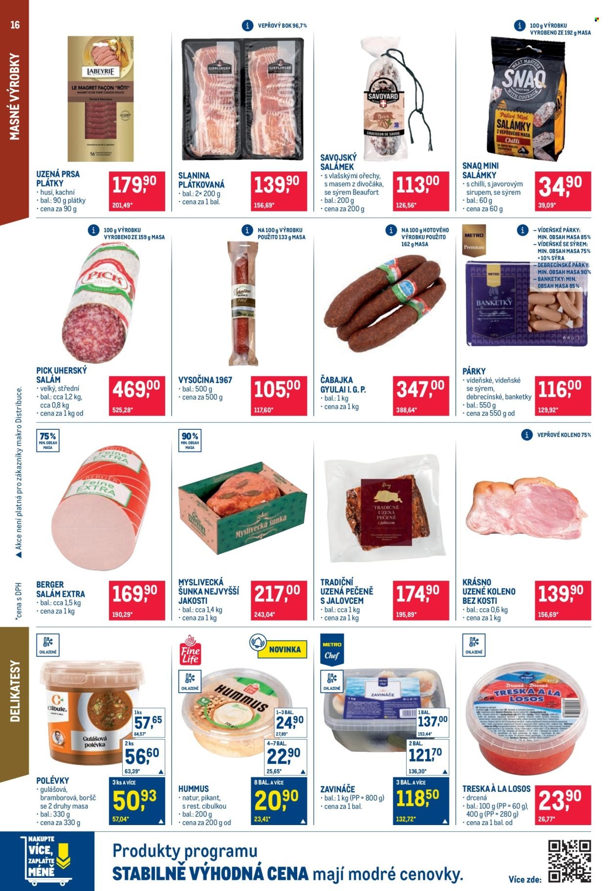 MAKRO leták - Pro milovníky jídla (2025-12-17 - 2025-12-31)