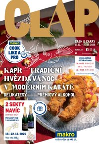 MAKRO leták - Pro milovníky jídla (2025-12-17 - 2025-12-31)