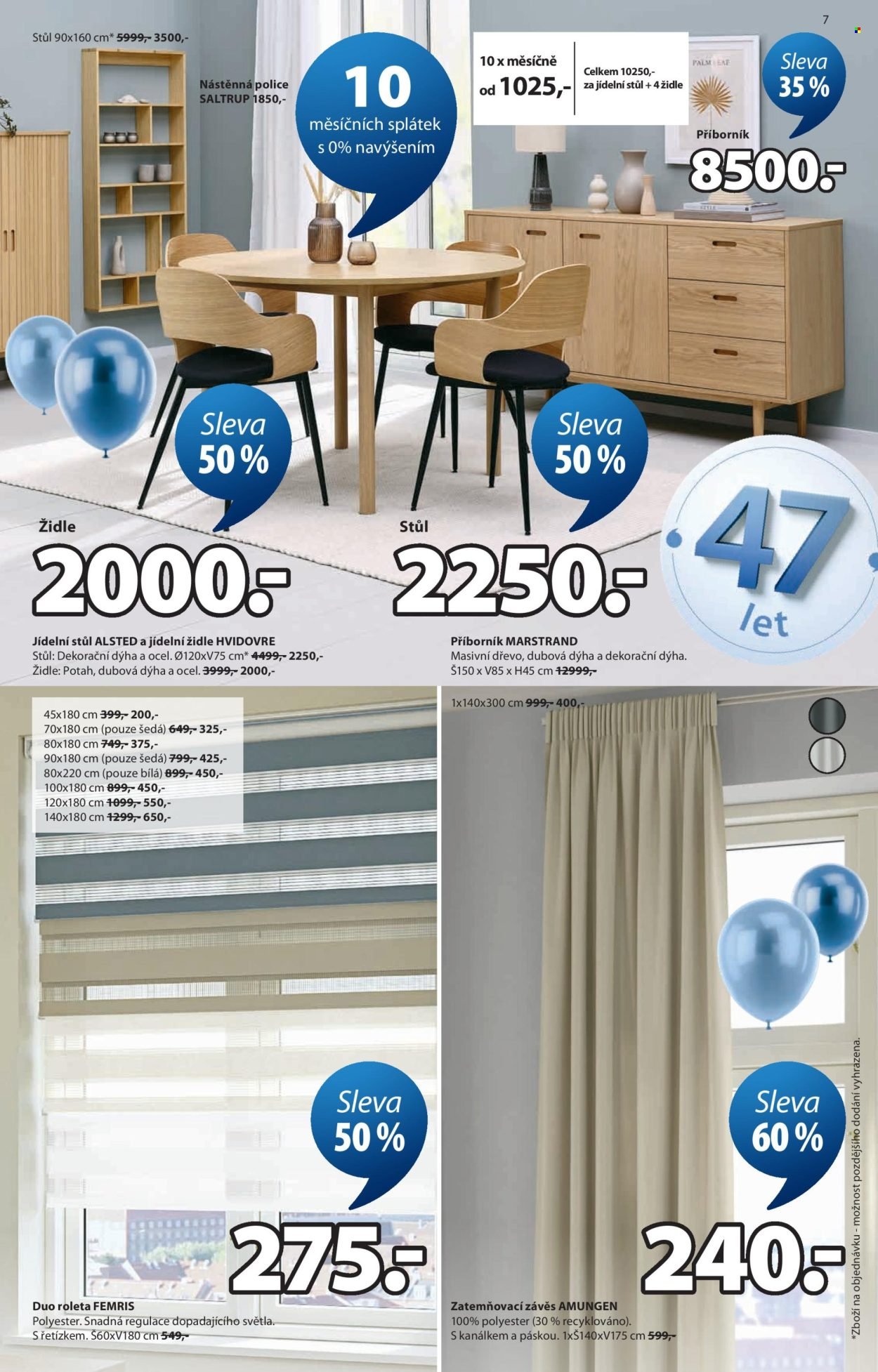 JYSK leták - Oslava narozenin sleva až 65% (2026-03-11 - 2026-04-14)