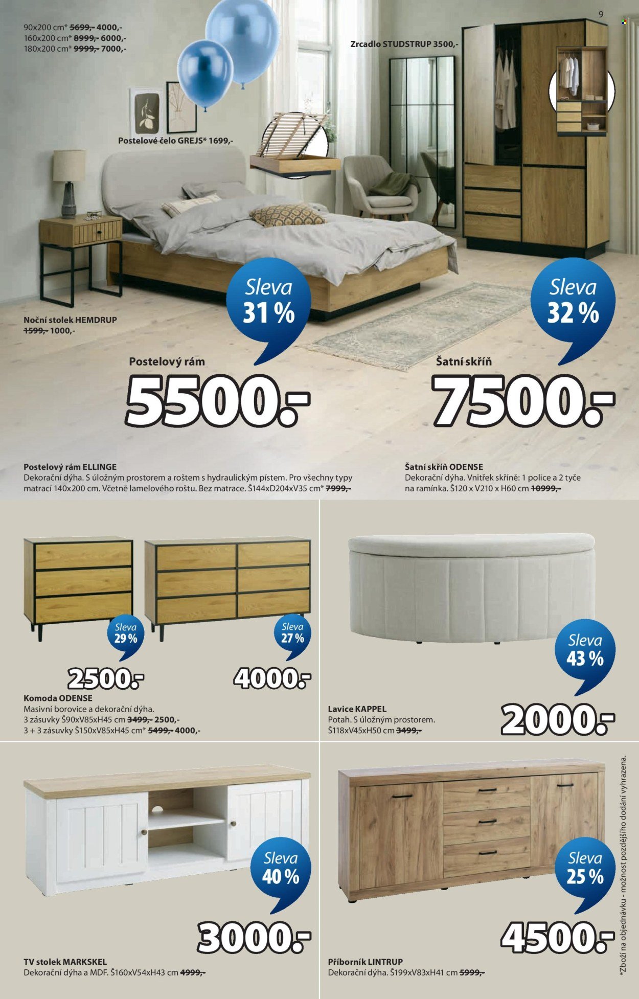 JYSK leták - Oslava narozenin sleva až 65% (2026-03-11 - 2026-04-14)