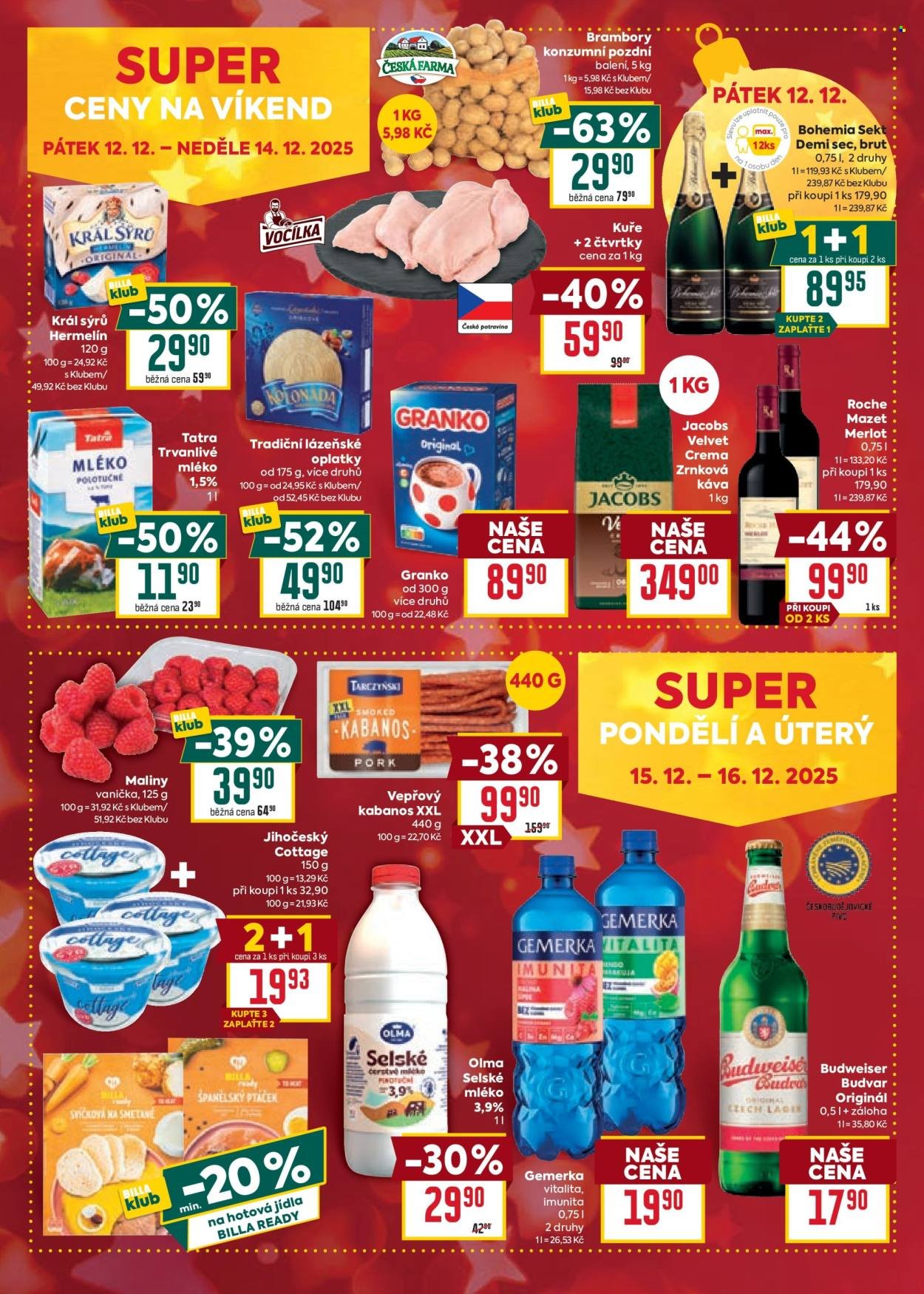 BILLA leták - Malý leták (2025-12-10 - 2025-12-16)