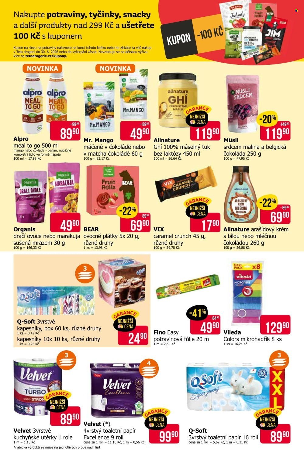 TETA DROGERIE leták - Od čtvrtka 18.6.2026