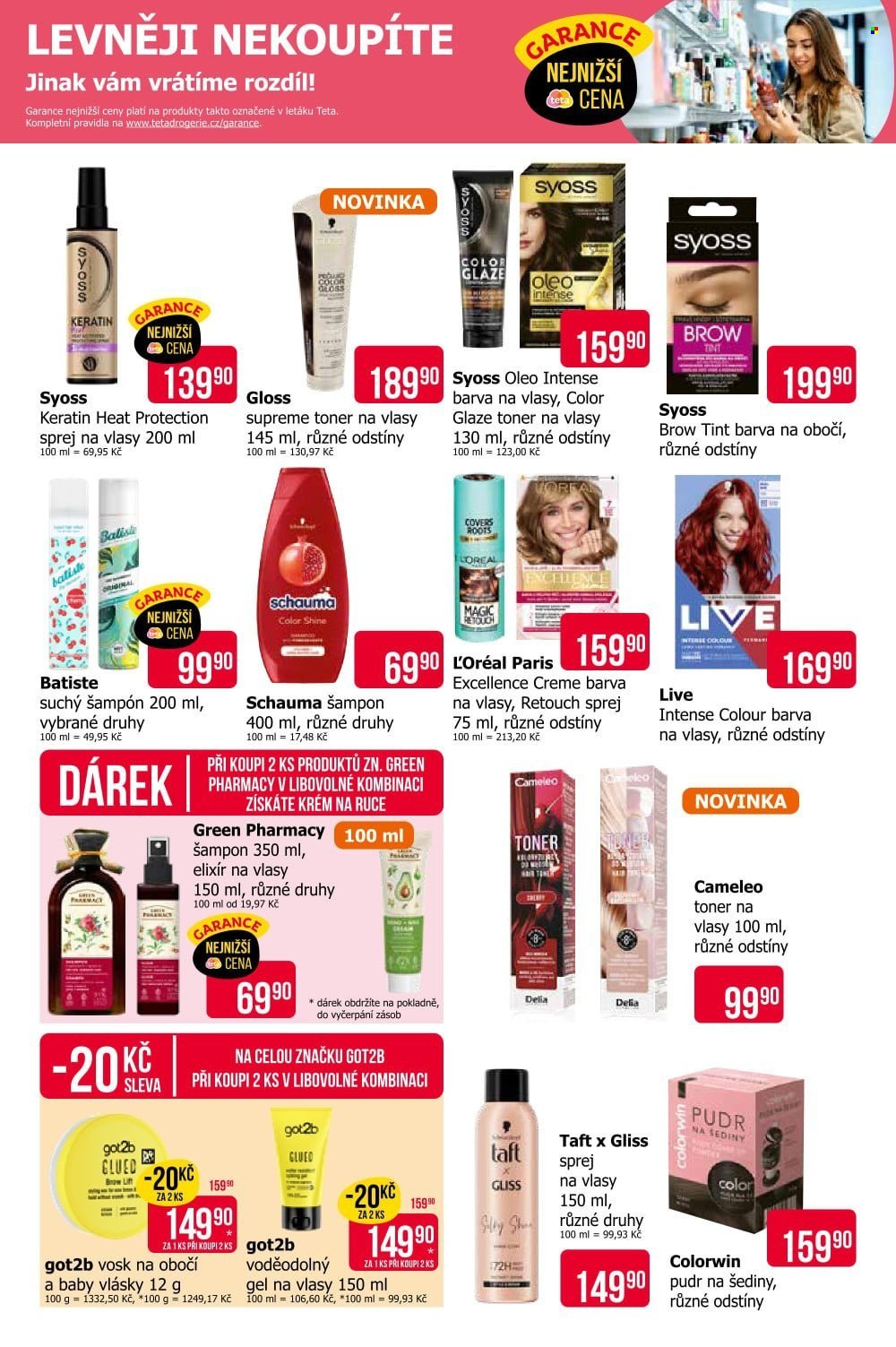 TETA DROGERIE leták - Od čtvrtka 18.6.2026