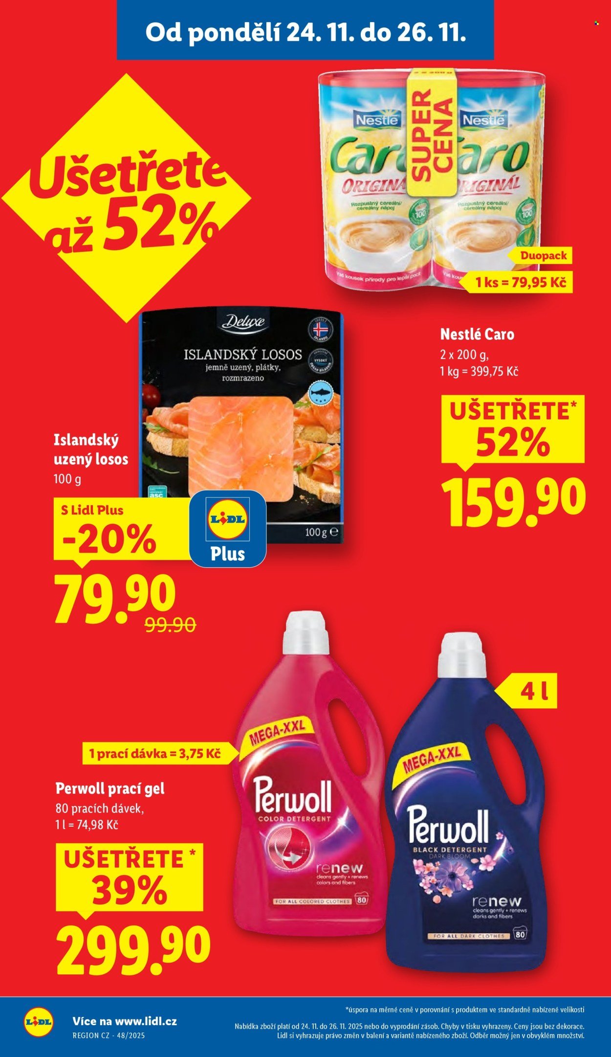 LIDL leták - Od pondělí 24.11.2025 (2025-11-24 - 2025-11-26)