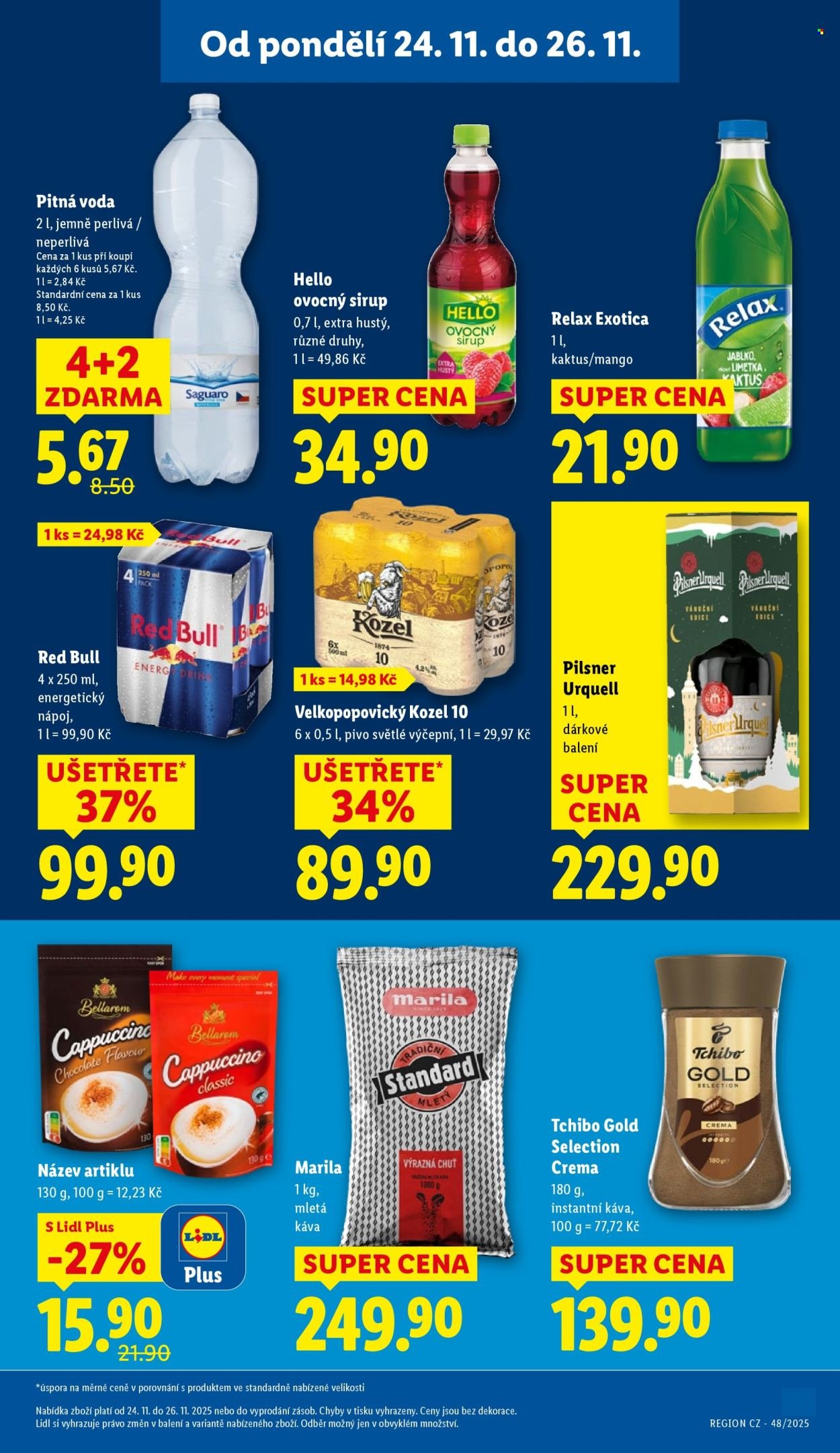 LIDL leták - Od pondělí 24.11.2025 (2025-11-24 - 2025-11-26)