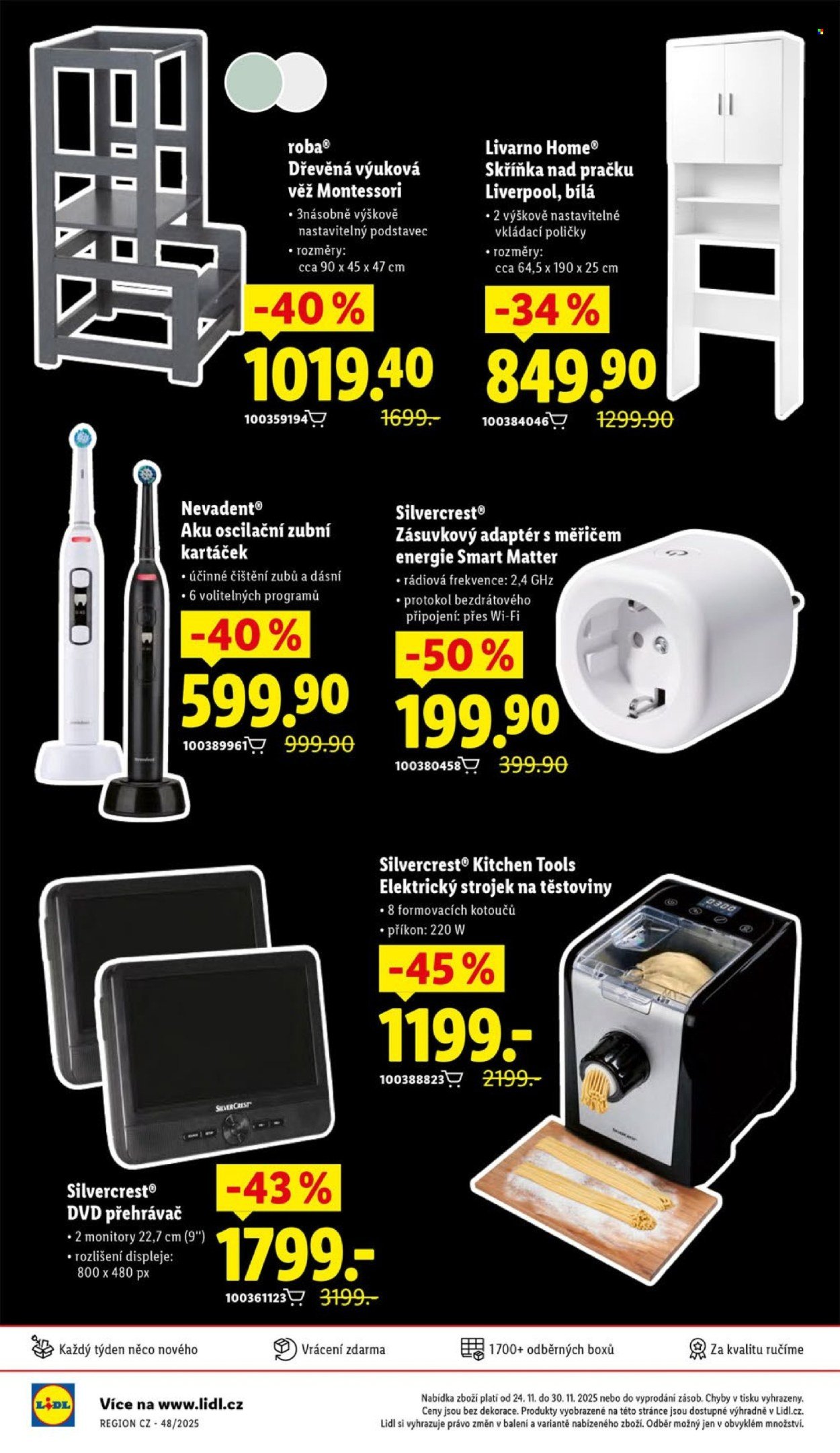 LIDL leták - Od pondělí 24.11.2025 (2025-11-24 - 2025-11-26)