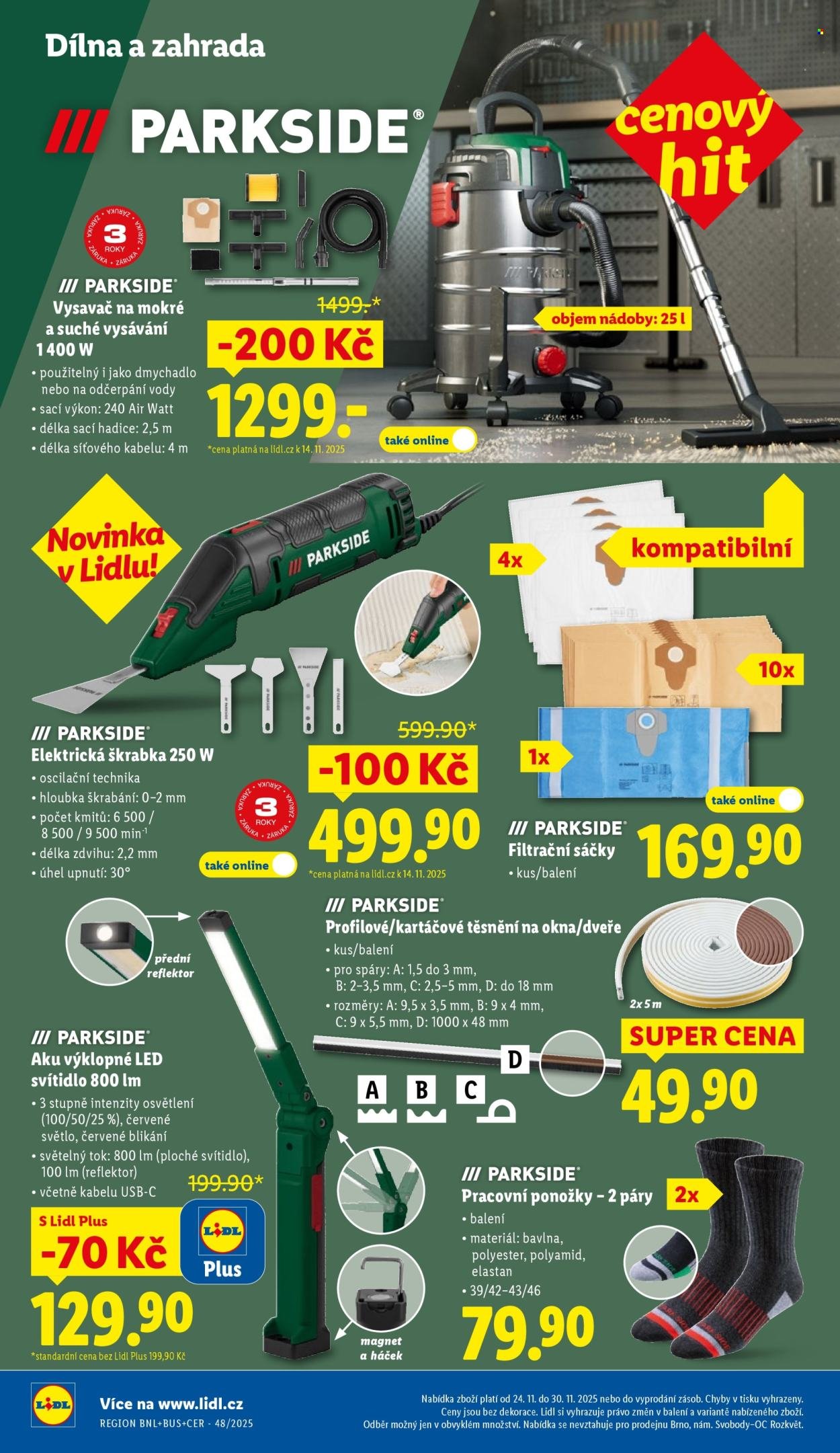 LIDL leták - Od pondělí 24.11.2025 (2025-11-24 - 2025-11-26)