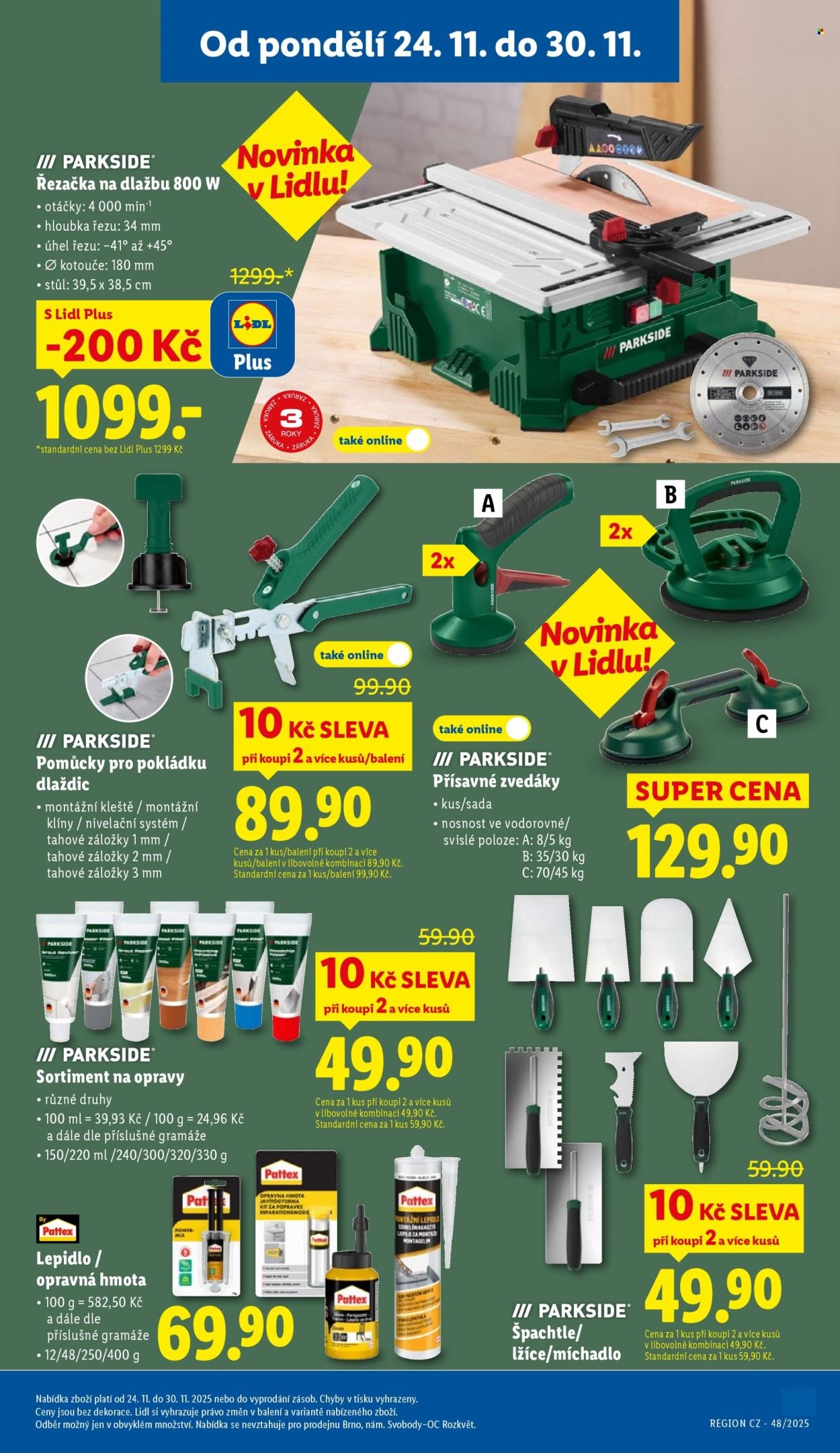 LIDL leták - Od pondělí 24.11.2025 (2025-11-24 - 2025-11-26)