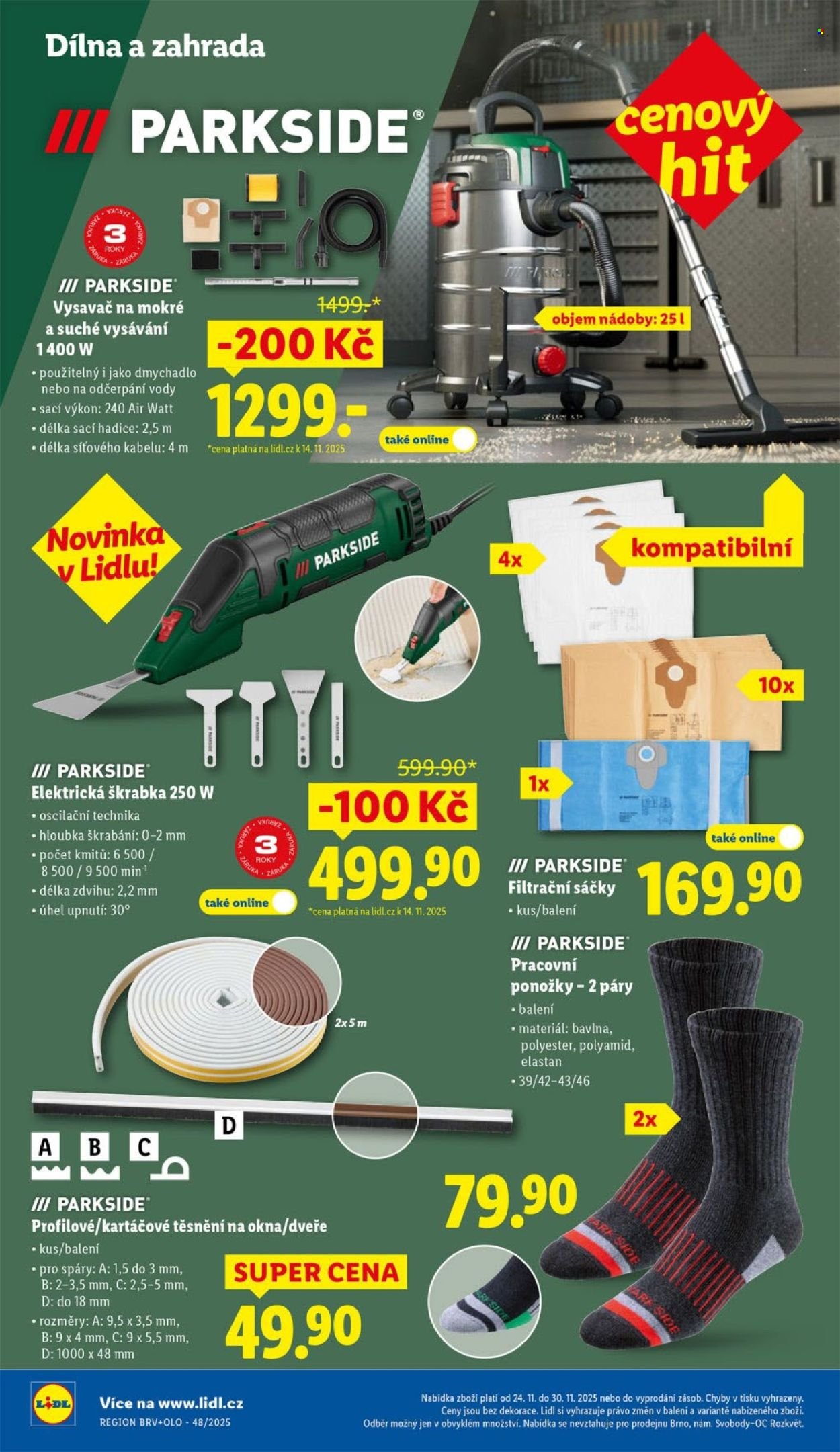 LIDL leták - Od pondělí 24.11.2025 (2025-11-24 - 2025-11-26)