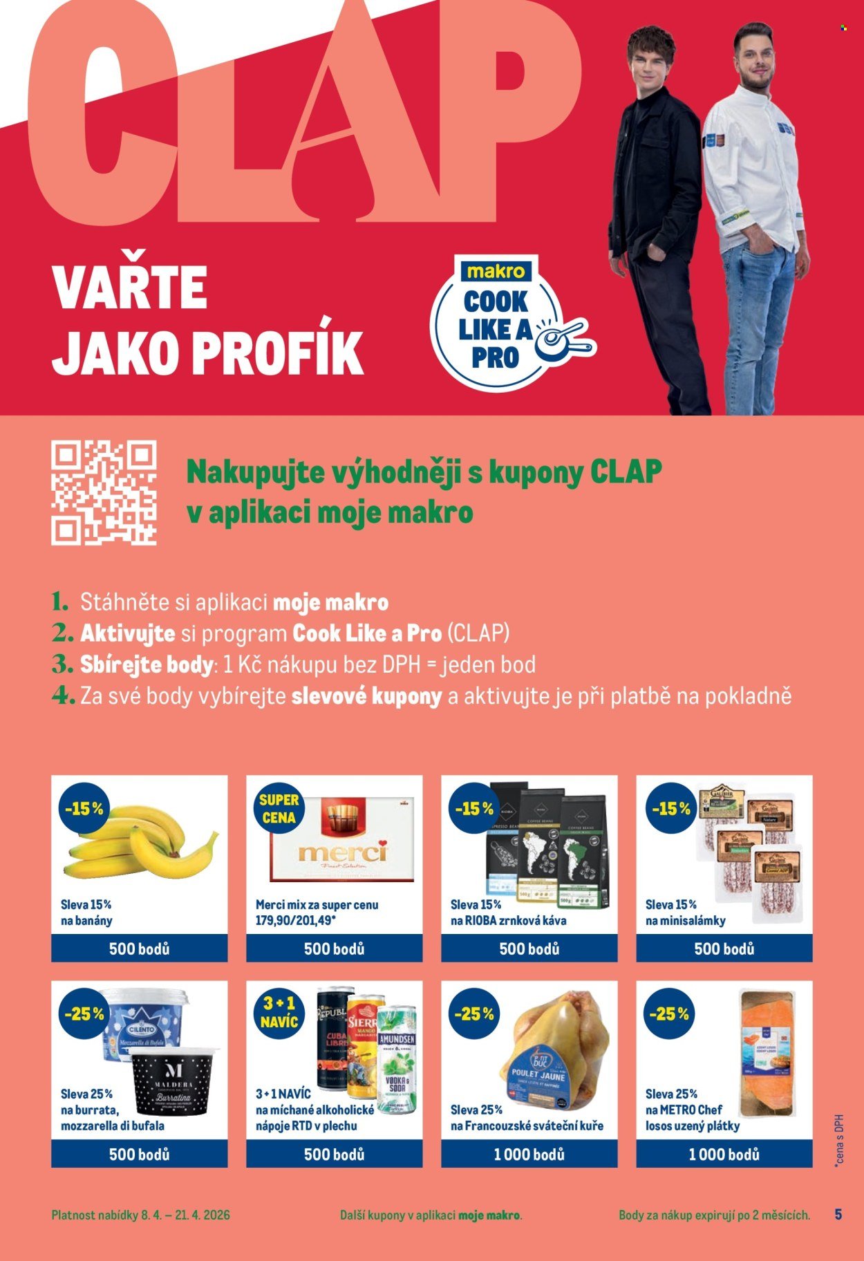 MAKRO leták - Pro milovníky jídla (2026-04-08 - 2026-04-21)