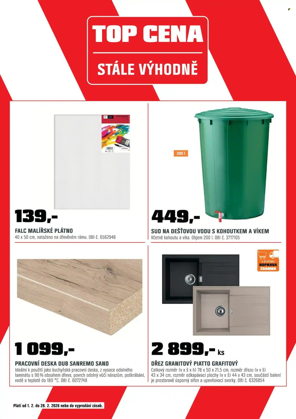 OBI leták - Bobří síla v akci (2026-02-01 - 2026-02-28)