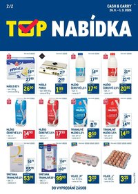 MAKRO leták - TOP mléčné výrobky