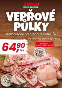 ZEMAN MASO-UZENINY leták - Od pondělí 5.1.2026 (2026-01-05 - 2026-01-10)