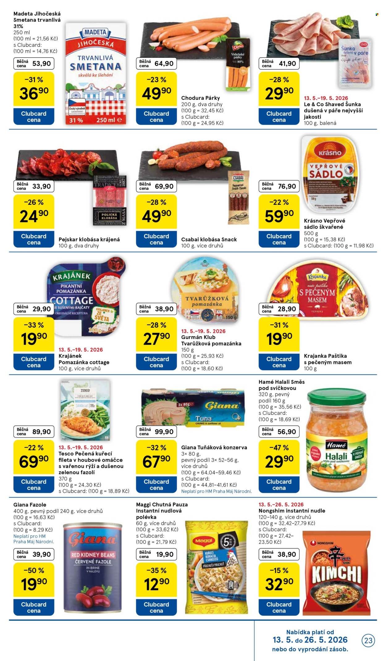 TESCO leták - Počítejte s námi (2026-05-13 - 2026-05-19)