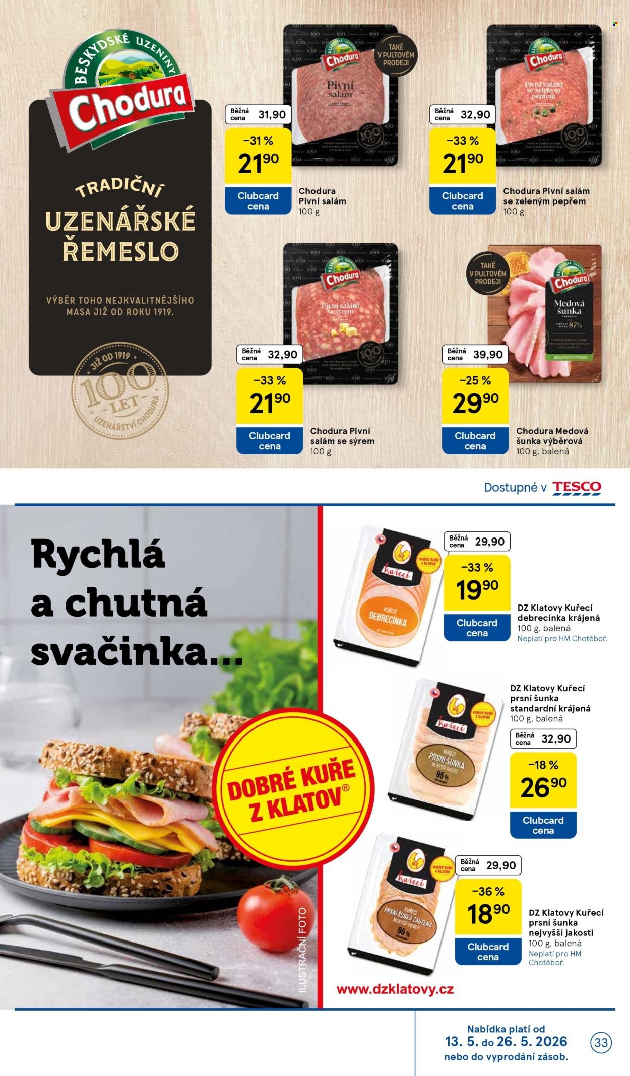 TESCO leták - Počítejte s námi (2026-05-13 - 2026-05-19)