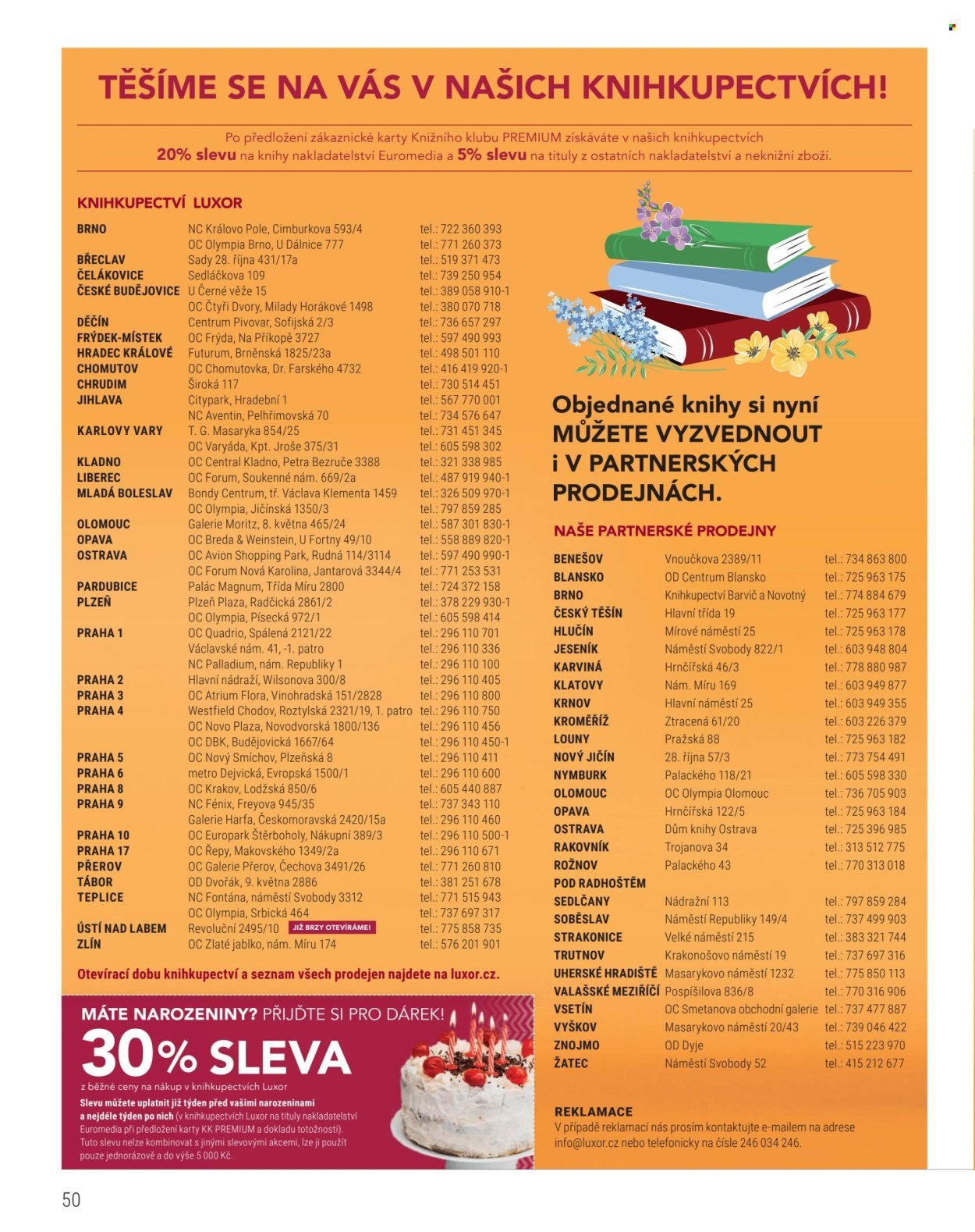 KNIŽNÍ KLUB leták - Od pátku 1.5.2026 (2026-05-01 - 2026-06-30)