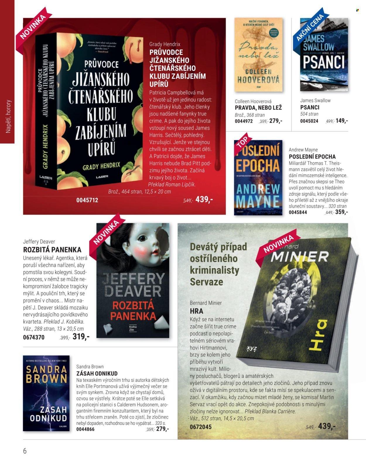 KNIŽNÍ KLUB leták - Od pátku 1.5.2026 (2026-05-01 - 2026-06-30)