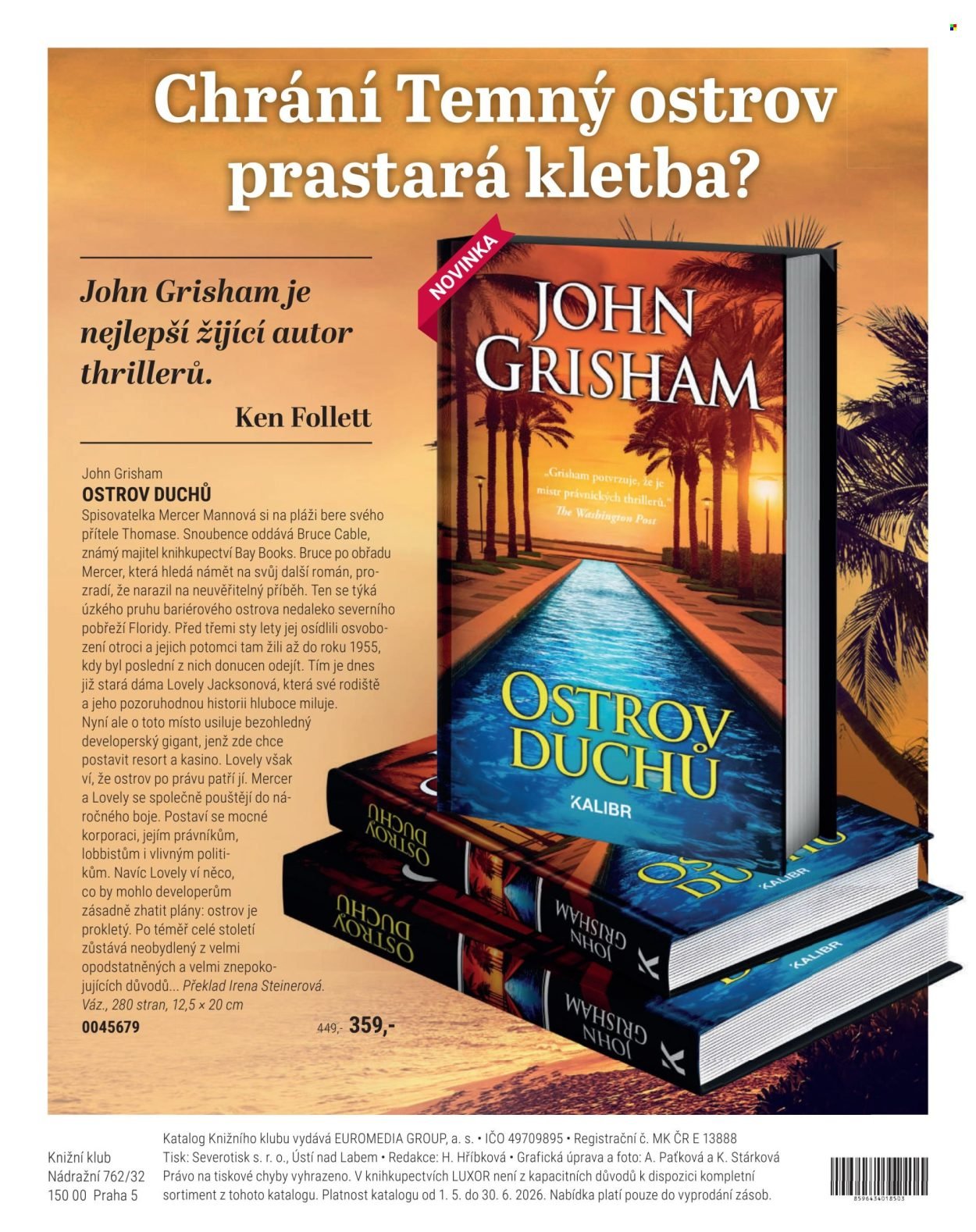 KNIŽNÍ KLUB leták - Od pátku 1.5.2026 (2026-05-01 - 2026-06-30)