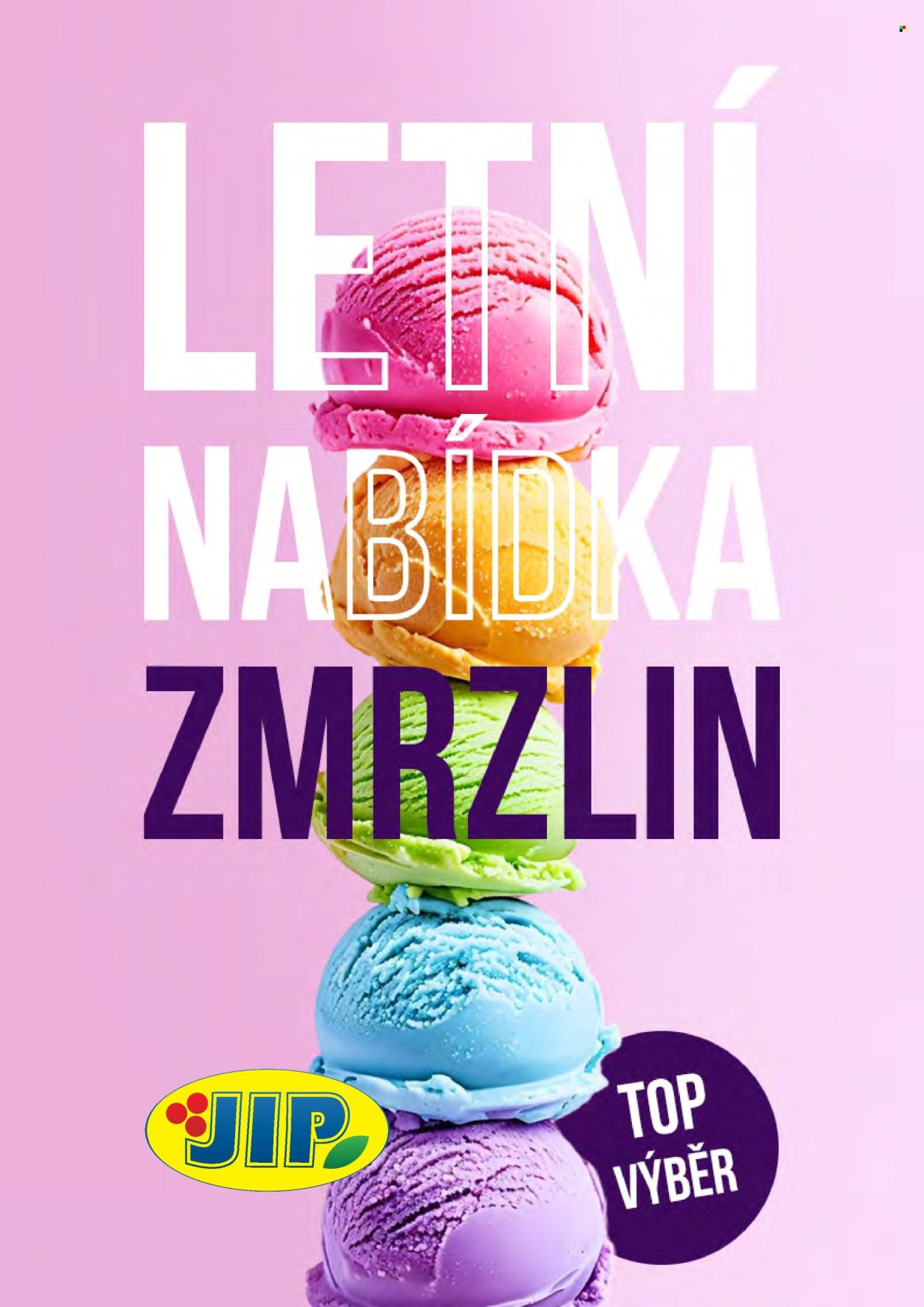 JIP leták - Zmrzliny