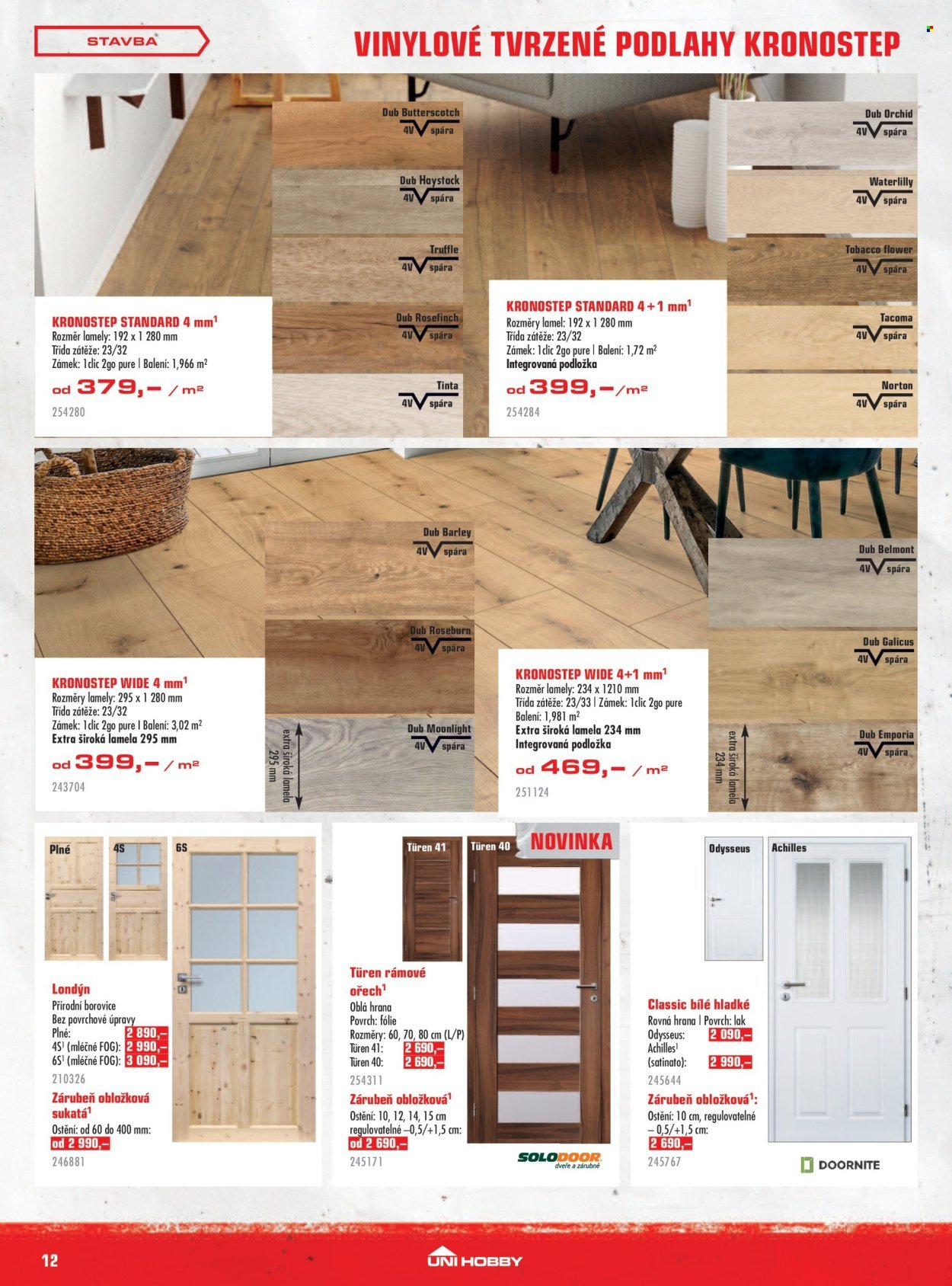 UNI HOBBY leták - Můj dům můj trůn (2026-01-08 - 2026-01-25)