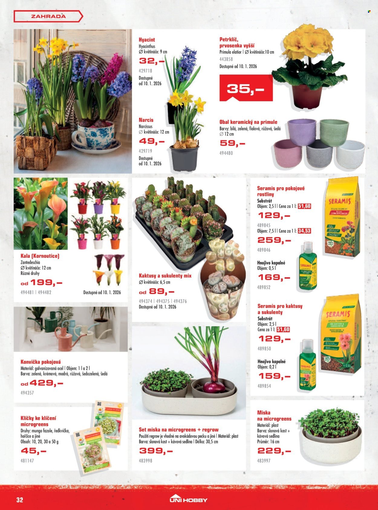 UNI HOBBY leták - Můj dům můj trůn (2026-01-08 - 2026-01-25)