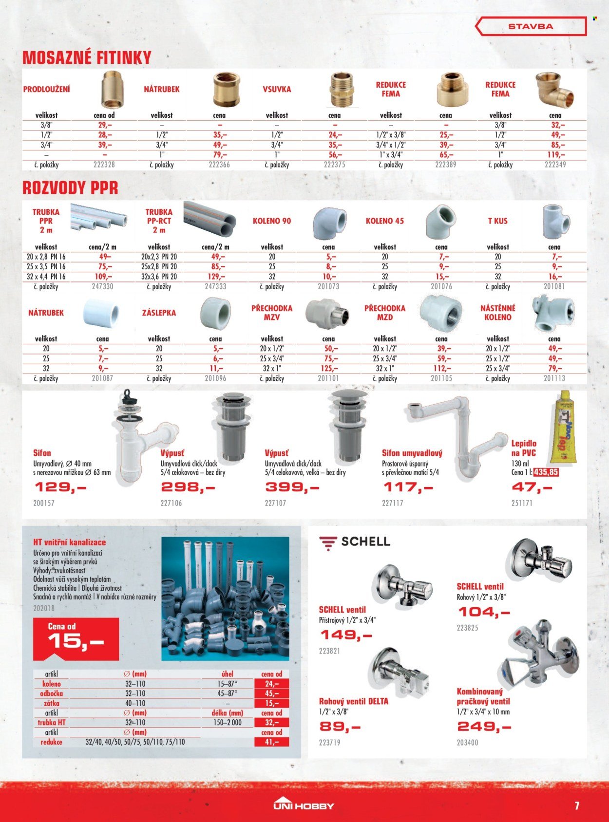 UNI HOBBY leták - Můj dům můj trůn (2026-01-08 - 2026-01-25)
