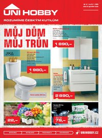 UNI HOBBY leták - Můj dům můj trůn (2026-01-08 - 2026-01-25)