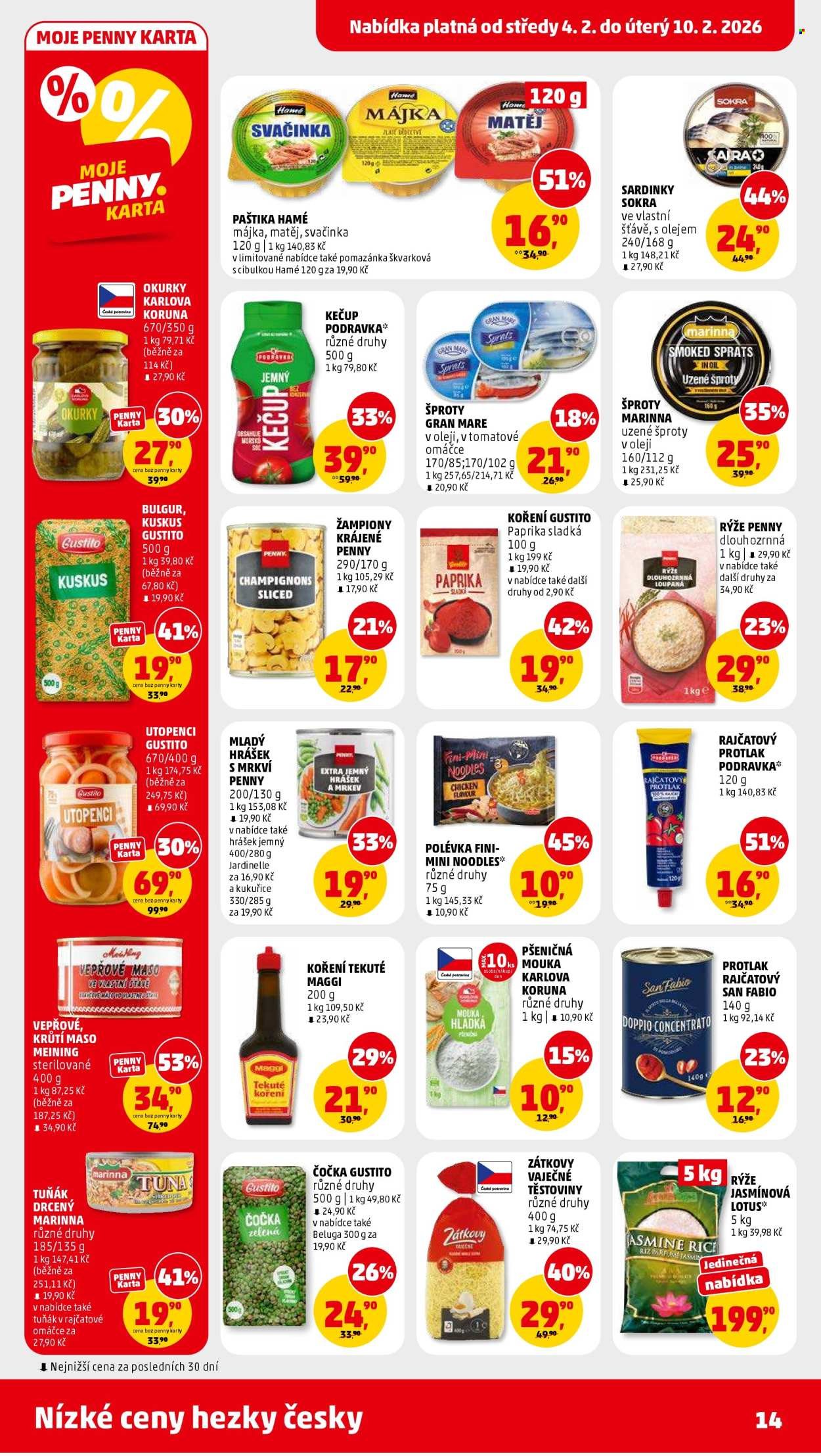 PENNY leták - Nakupujte hezky česky (2026-02-04 - 2026-02-10)