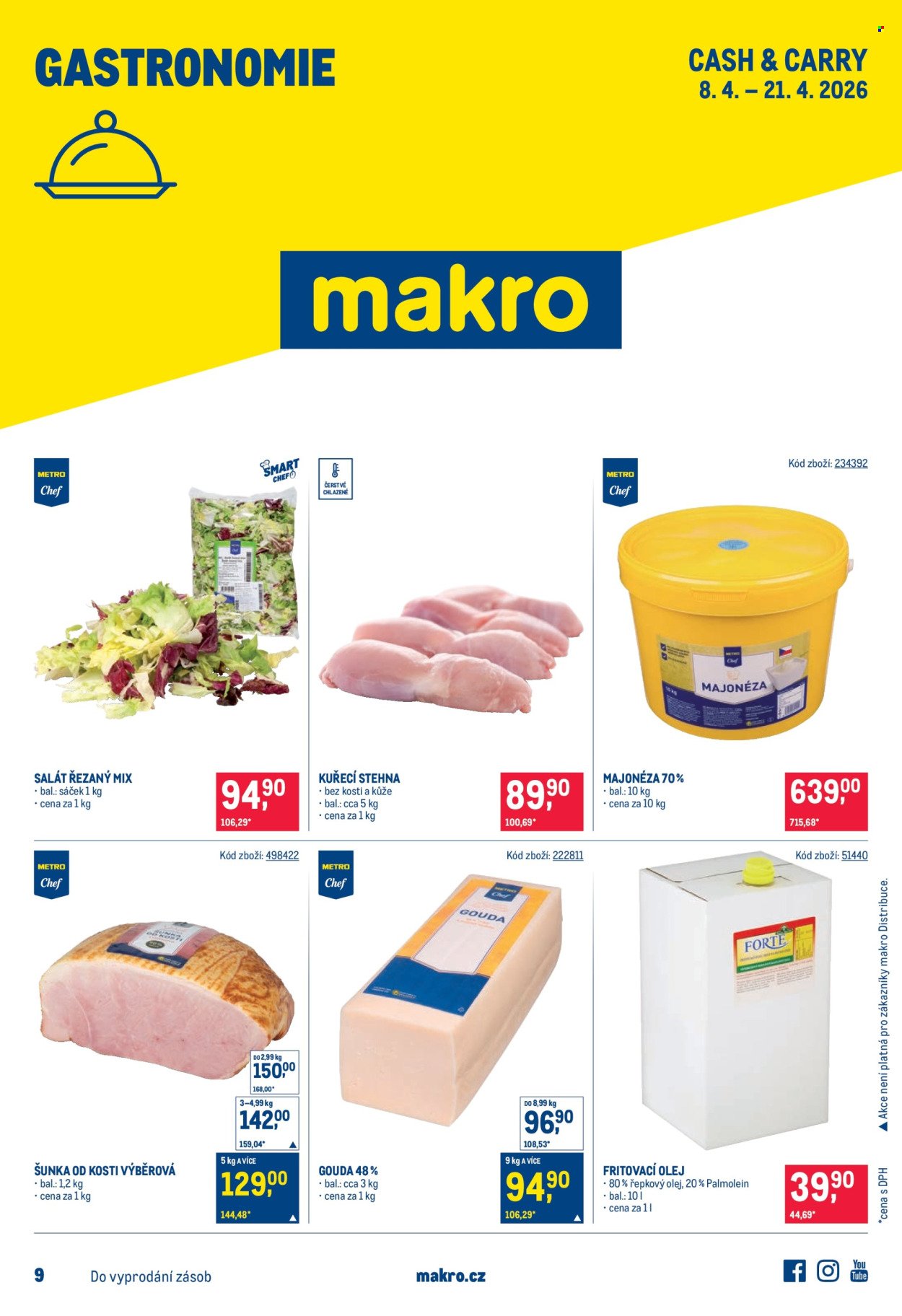 MAKRO leták - Gastronomie (2026-04-08 - 2026-04-21)